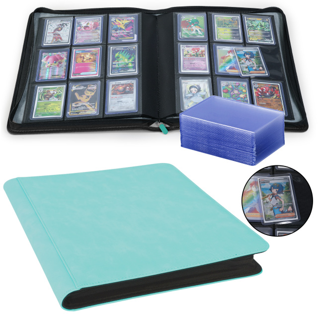 KC-9G252T-01 JUZI 252 Pocket 3*3 Top Loader Binder