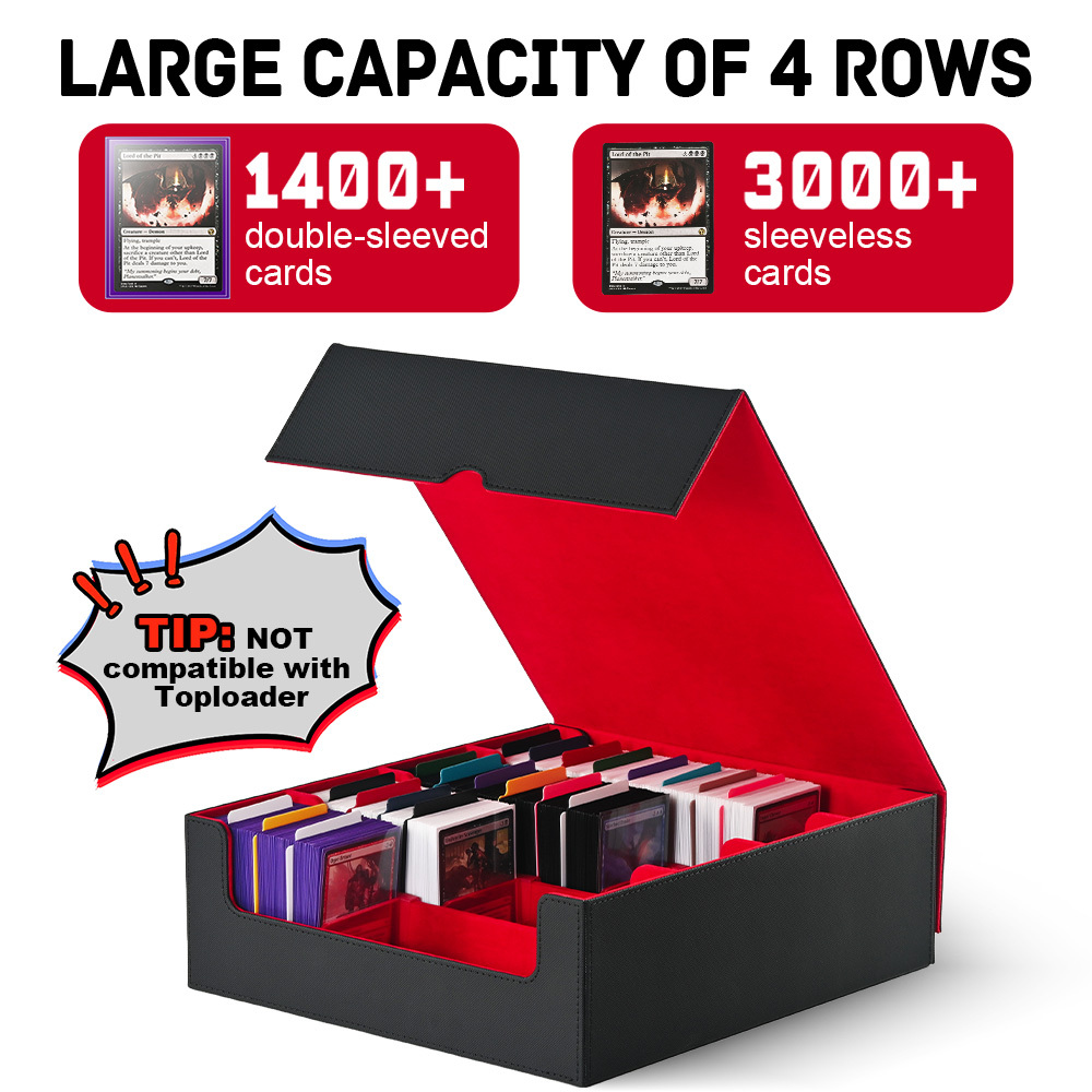 KH-L-04 JUZI 2400 Large Capacity Card Storage Box