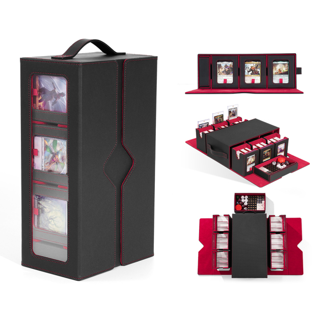 KH-M-07 7 in 1 Side Load Commander Multifunctional Deck Box with Dice tray