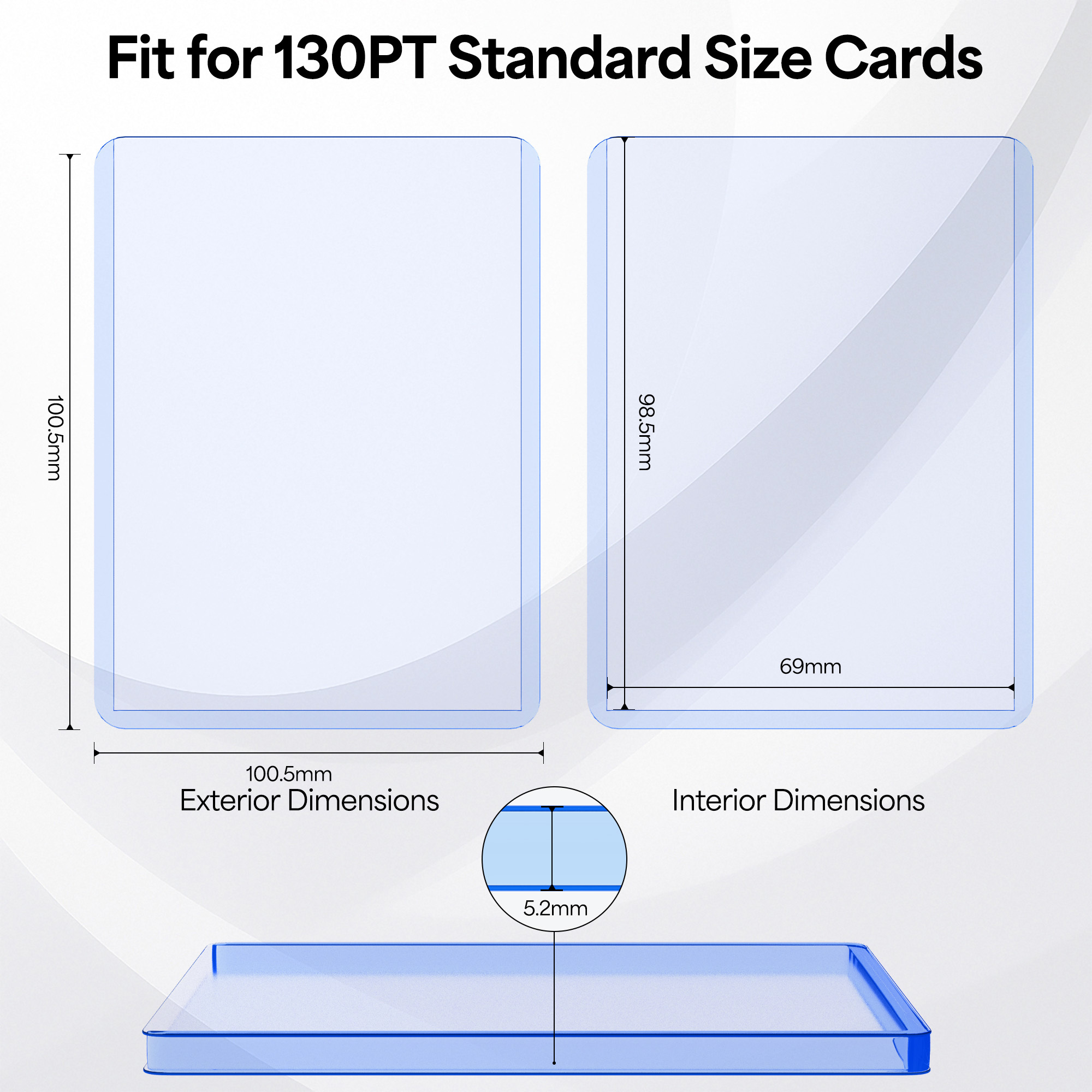 YKT-130PT-01 130PT Card Holder