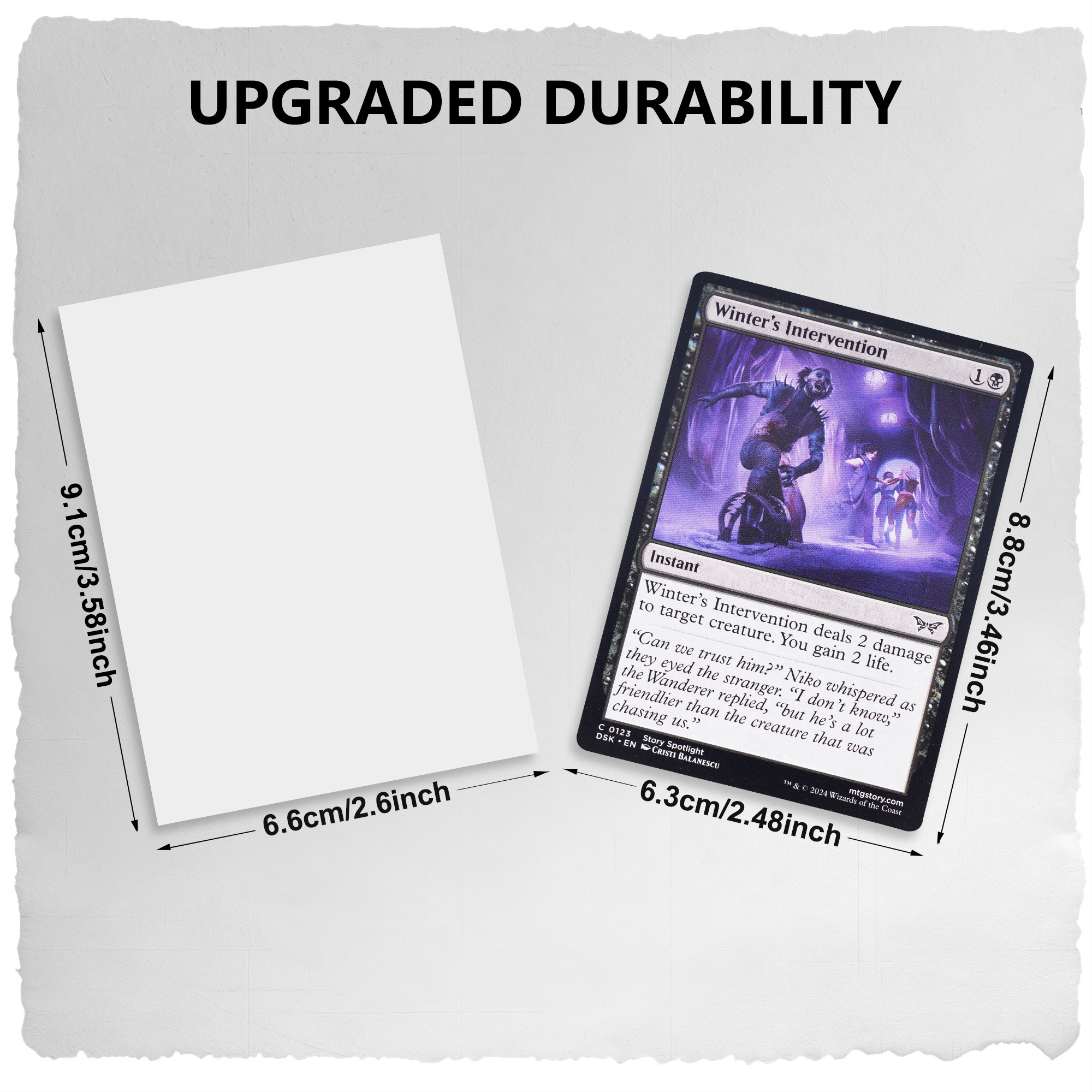MSKT-S Matte Card Sleeve