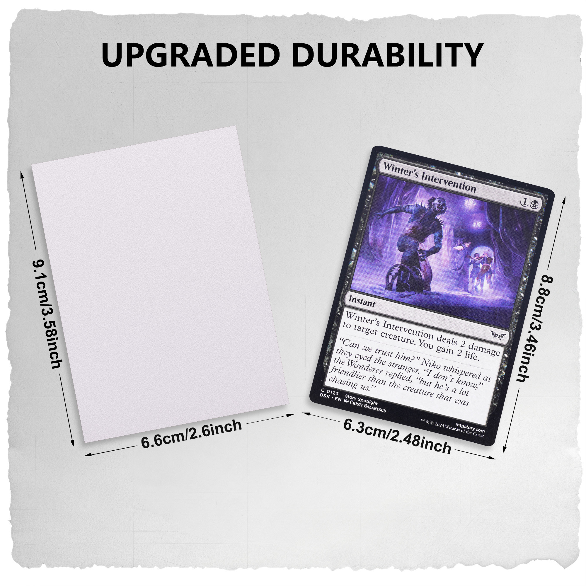 MSKT-S Matte Card Sleeve