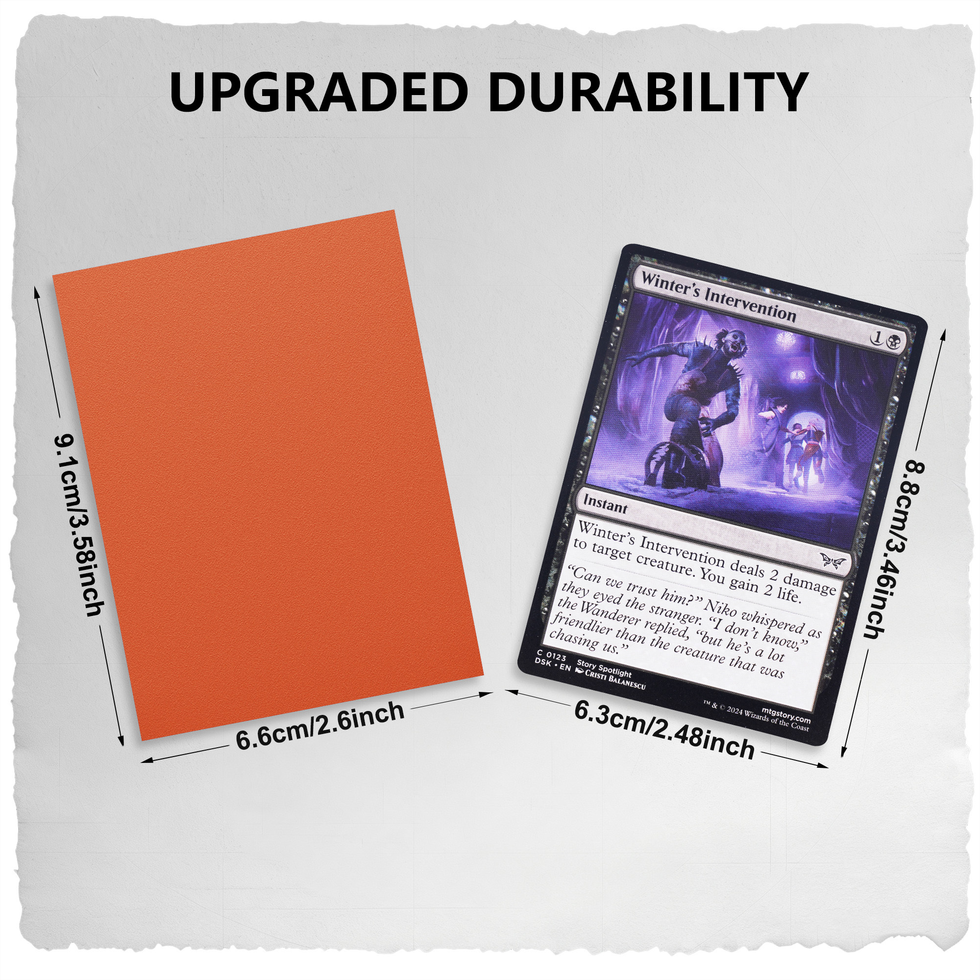 MSKT-S Matte Card Sleeve