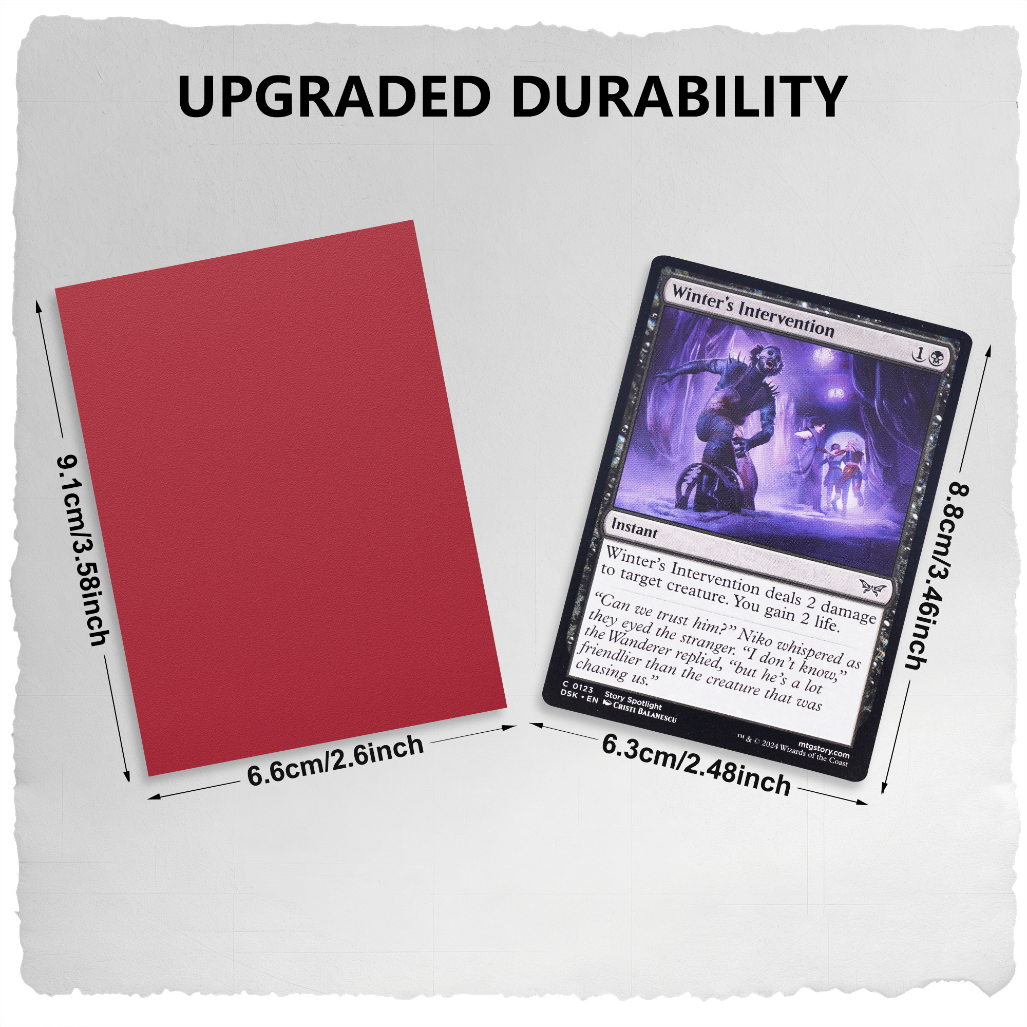 MSKT-S Matte Card Sleeve