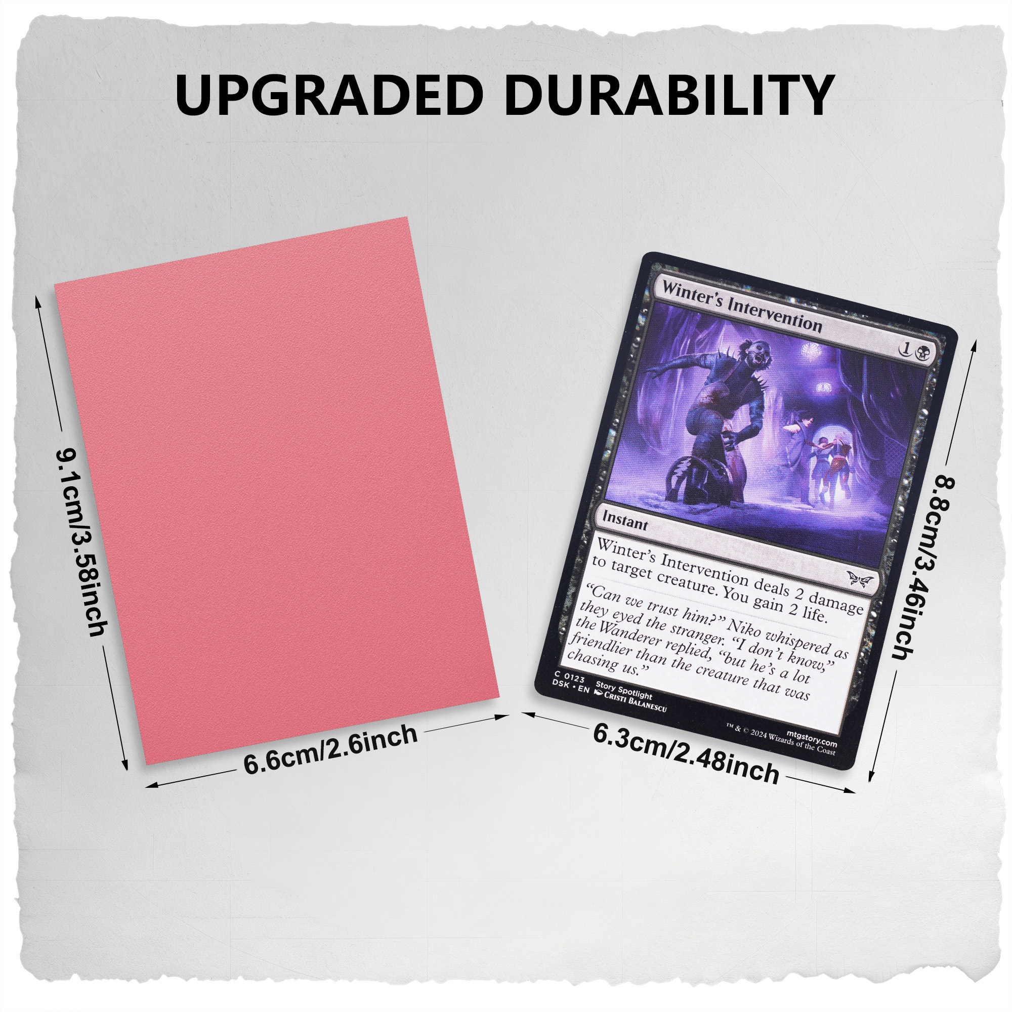 MSKT-S Matte Card Sleeve