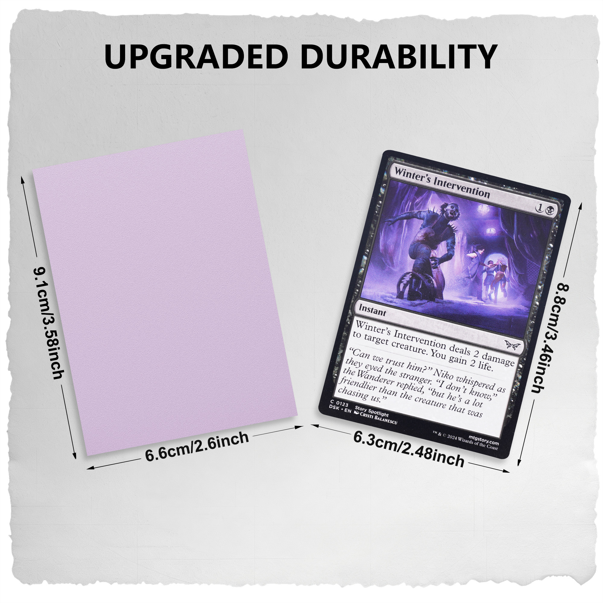 MSKT-S Matte Card Sleeve