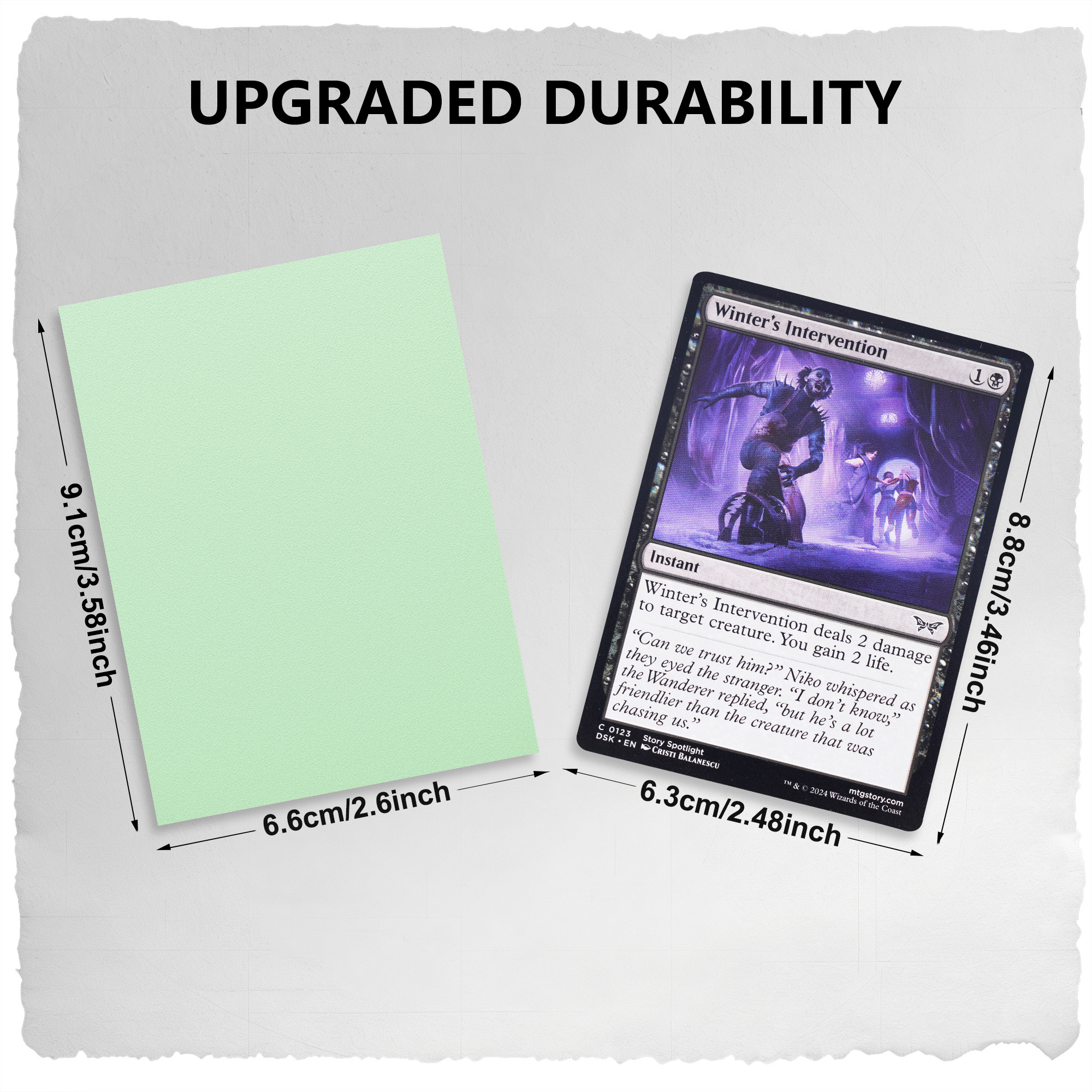 MSKT-S Matte Card Sleeve