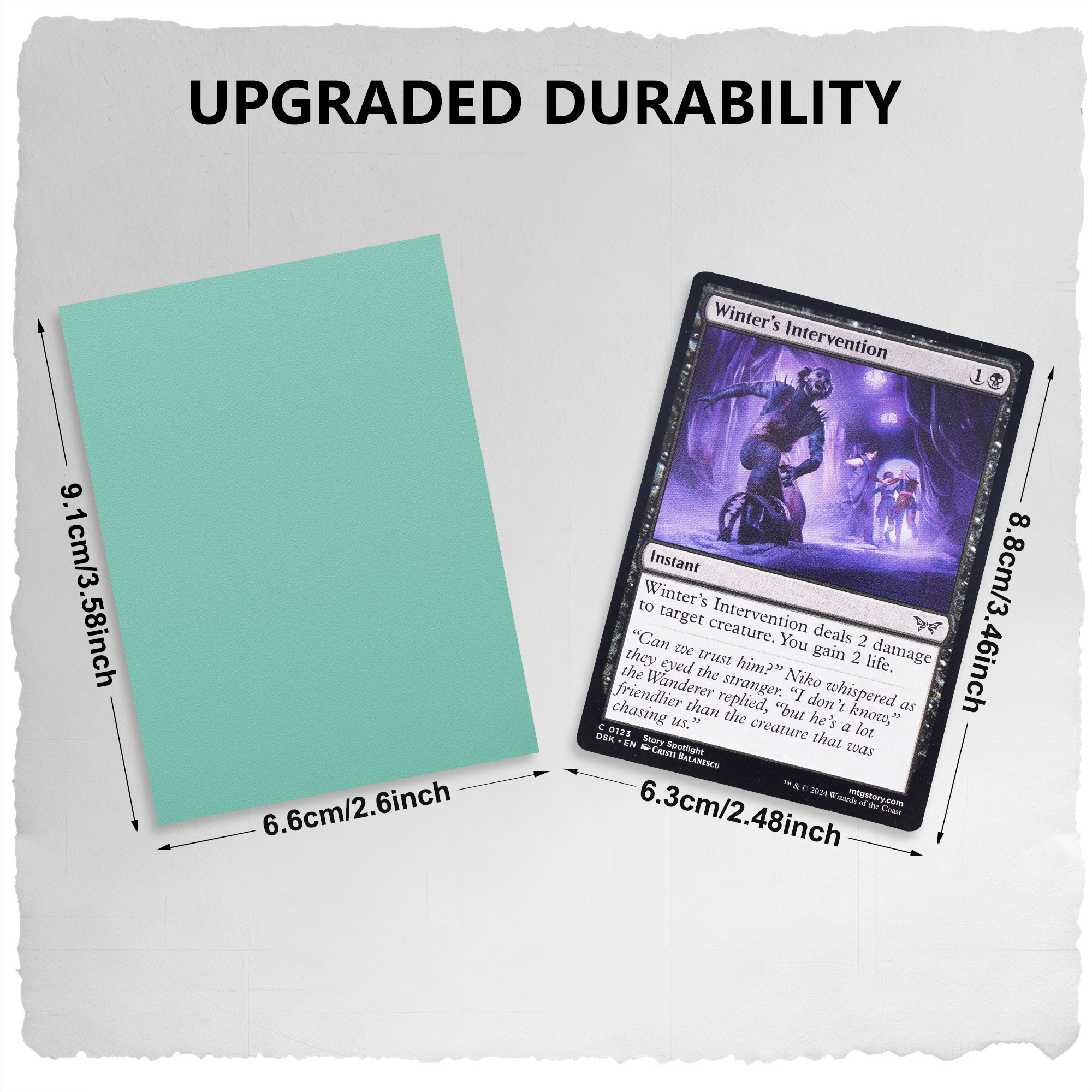 MSKT-S Matte Card Sleeve