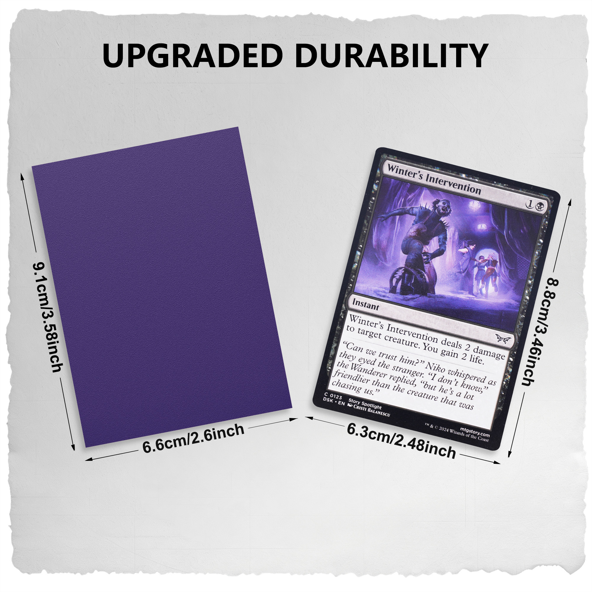 MSKT-S Matte Card Sleeve