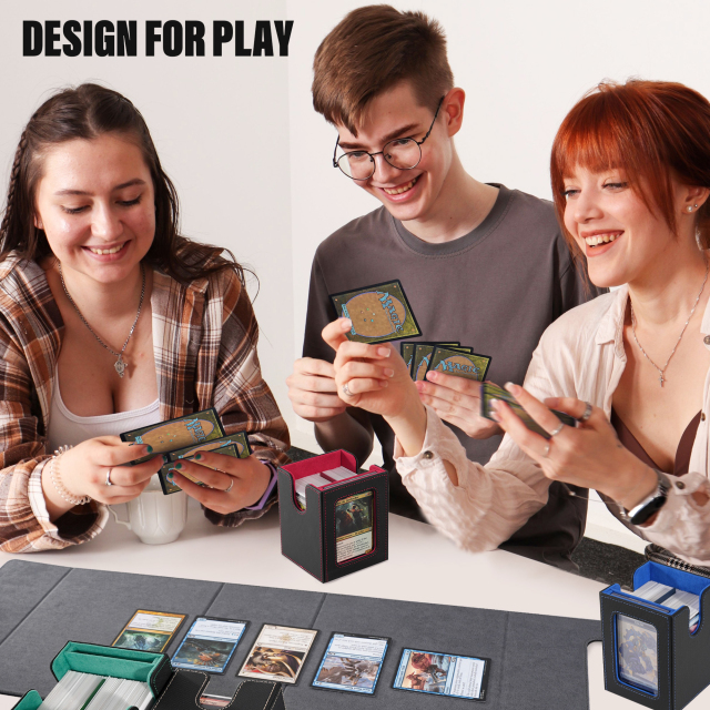 KH-M-05 5 in 1 Side Load Commander Multifunctional Deck Box with Dice tray