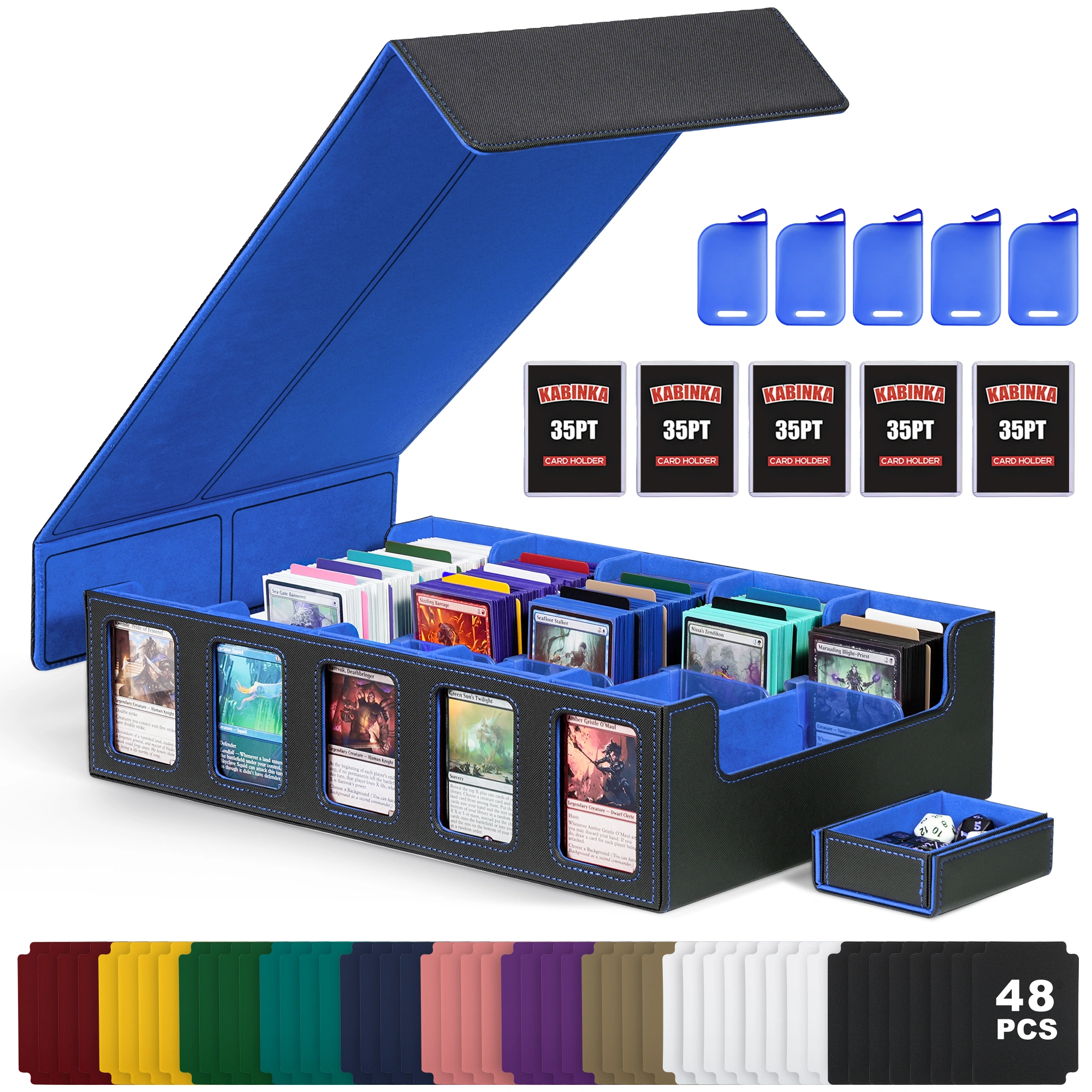 mtg card holder Magic The Gathering Lanyard ID Badge Breakaway Neck Lanyard for Keychain, Cell Phone, Keys : Office Products This card storage box is the answer MTG Deck Box & Card