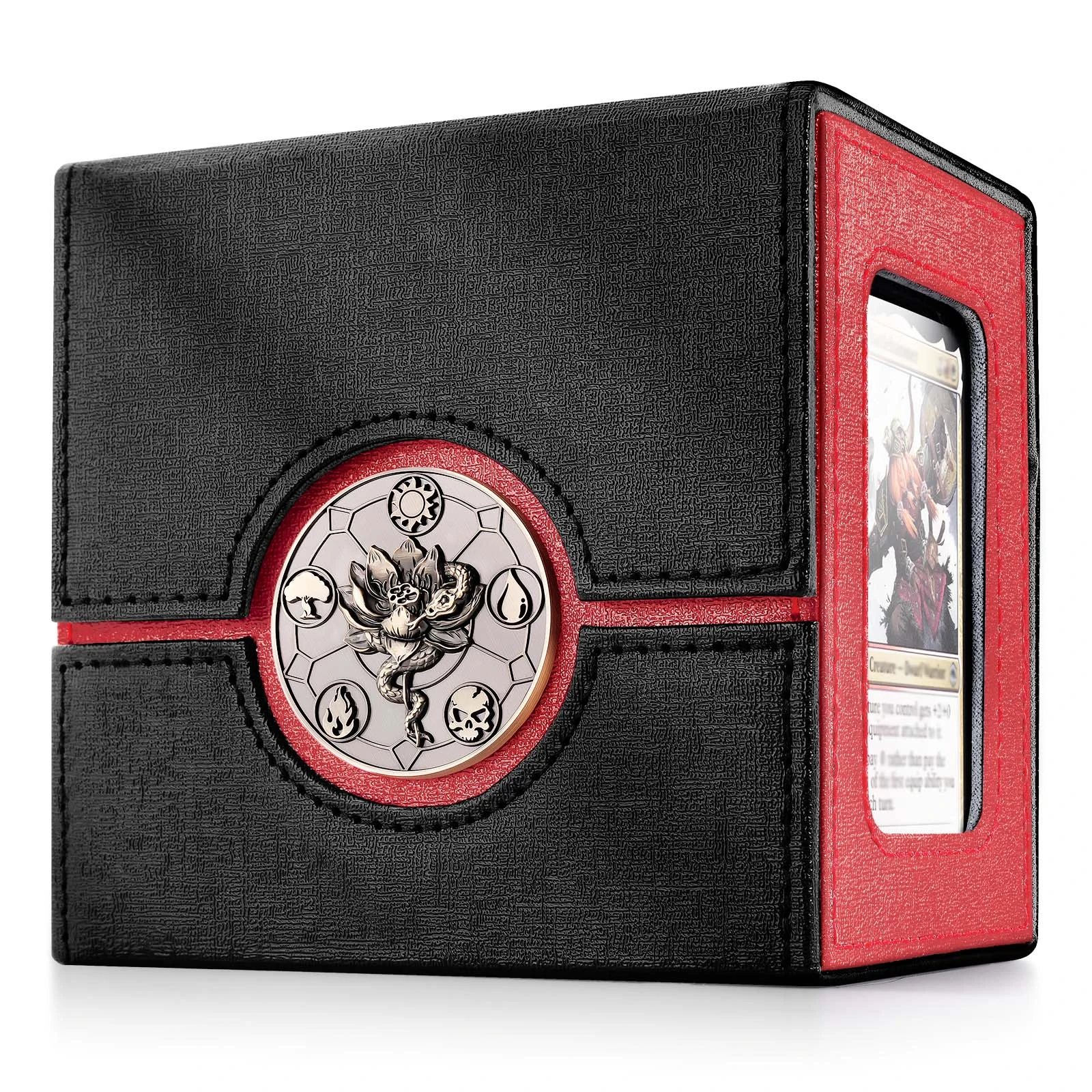 mtg card holders Single 35pt ONE-TOUCH® Edge It feel like you games are safe and its sturdy and the dividers secure enough where Im not worried about cards flying around Magic: The Gathering Playing Card