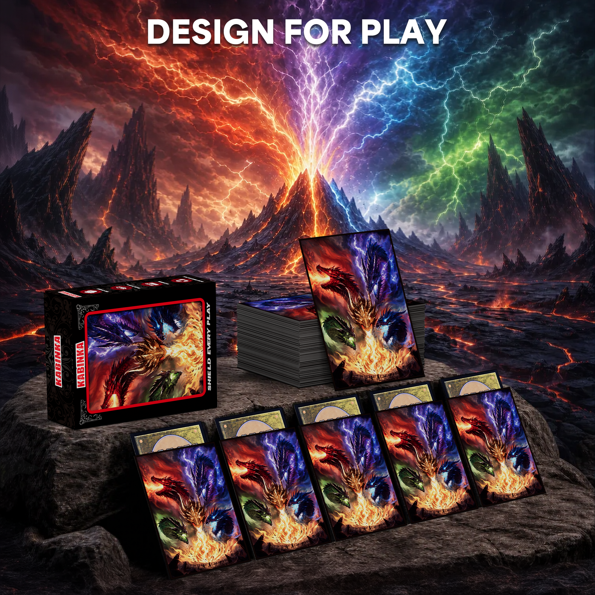 Kabinka MTG Card Sleeves - 100 Standard Size