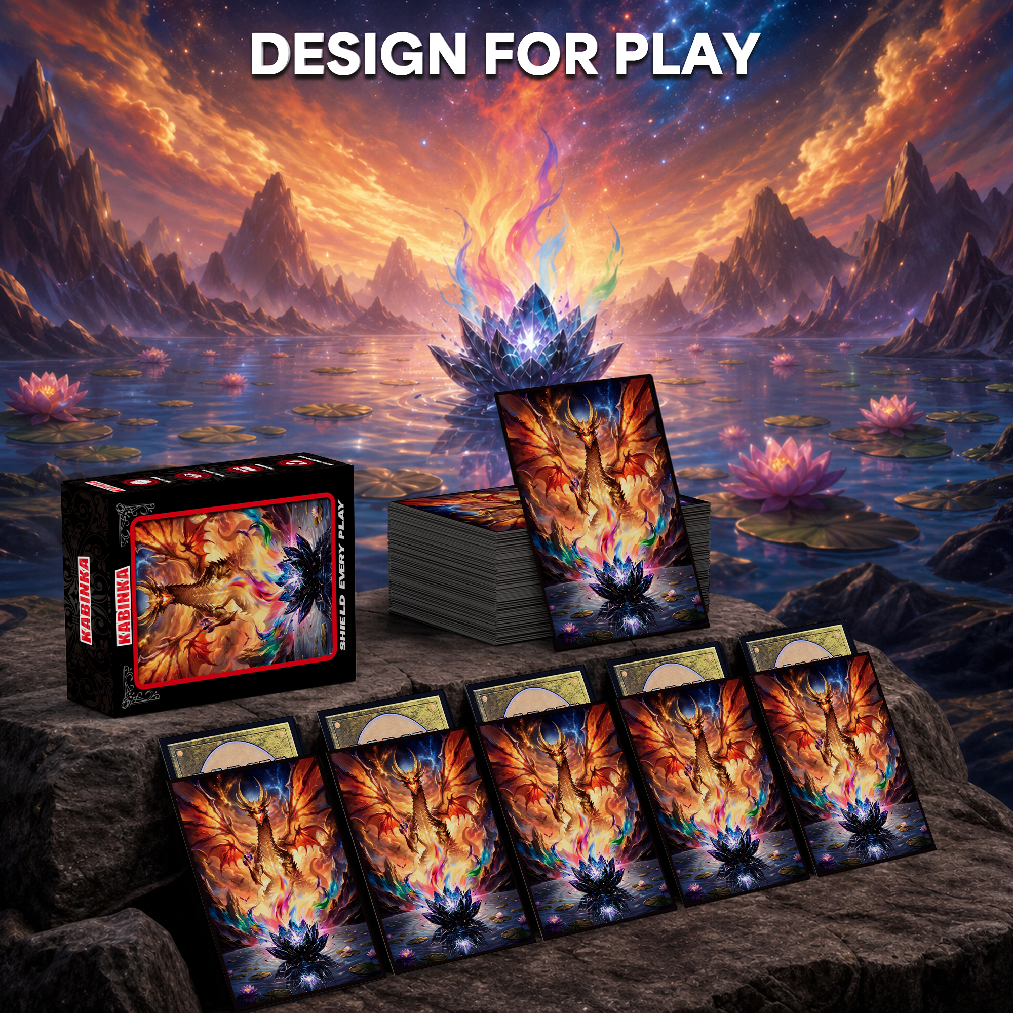 Kabinka MTG Card Sleeves - 100 Standard Size