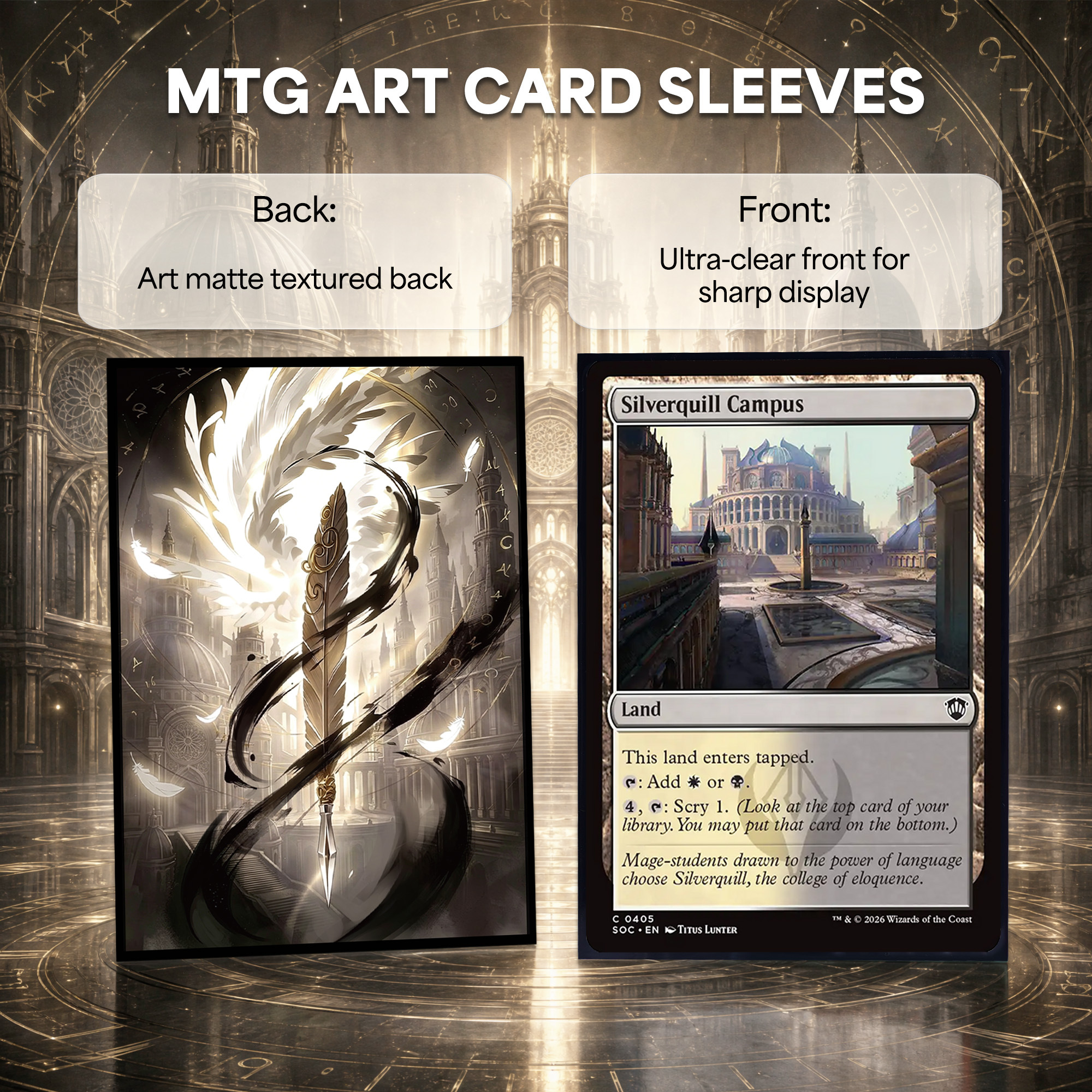 Kabinka MTG Card Sleeves - 100 Standard Size