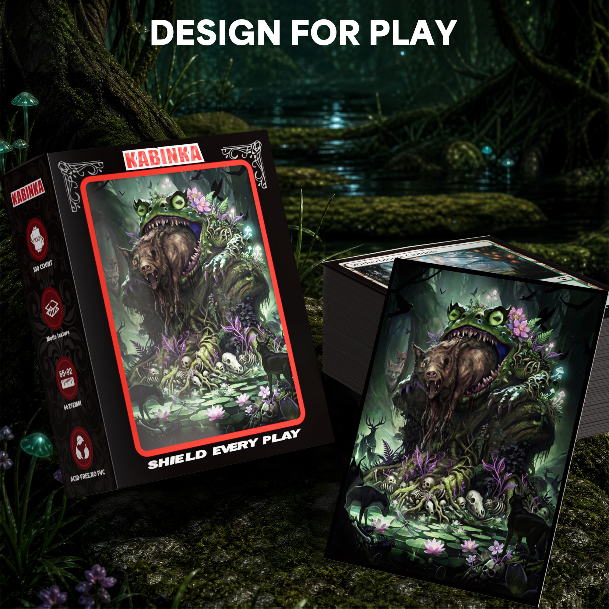 Kabinka MTG Card Sleeves - 100 Standard Size