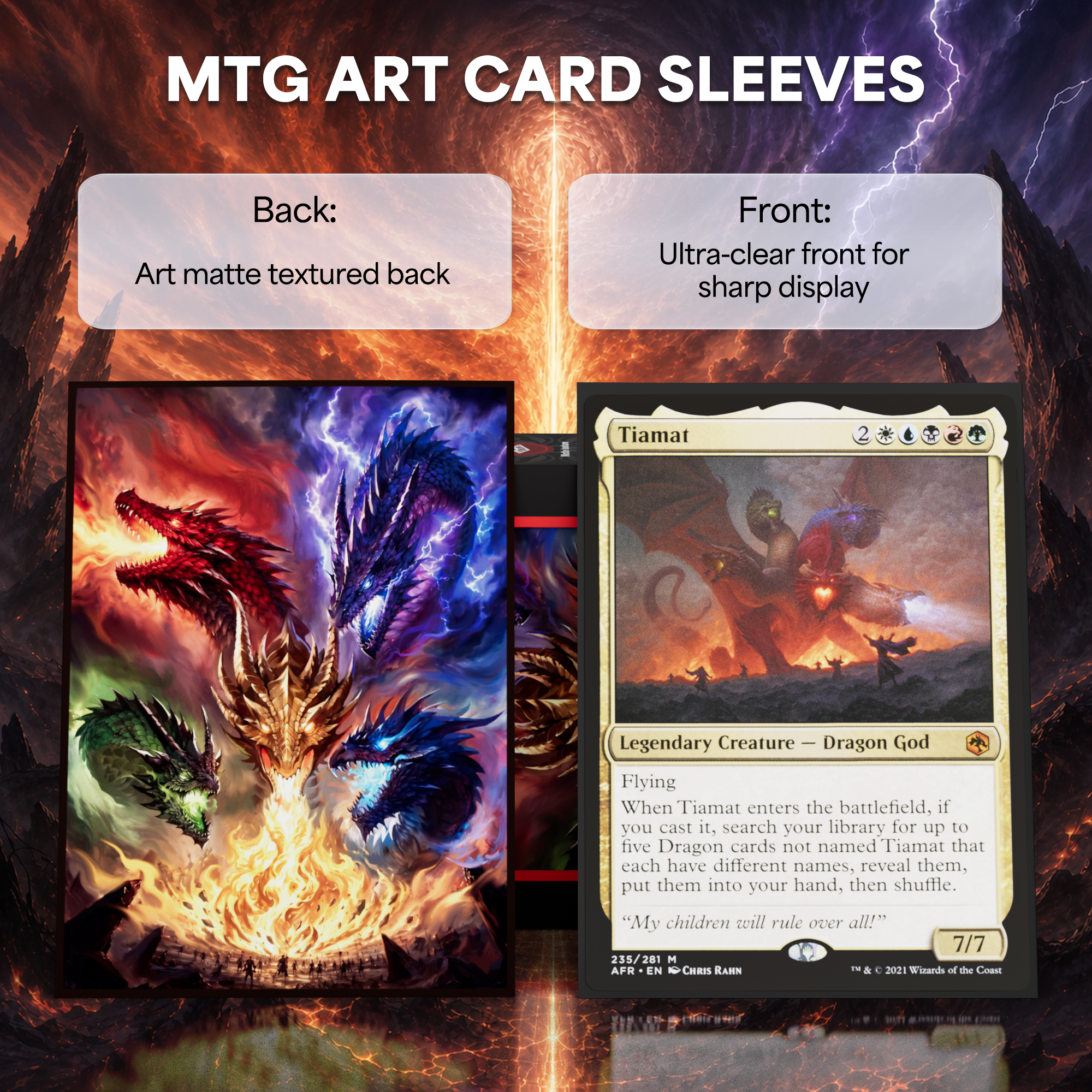 Kabinka MTG Card Sleeves - 100 Standard Size