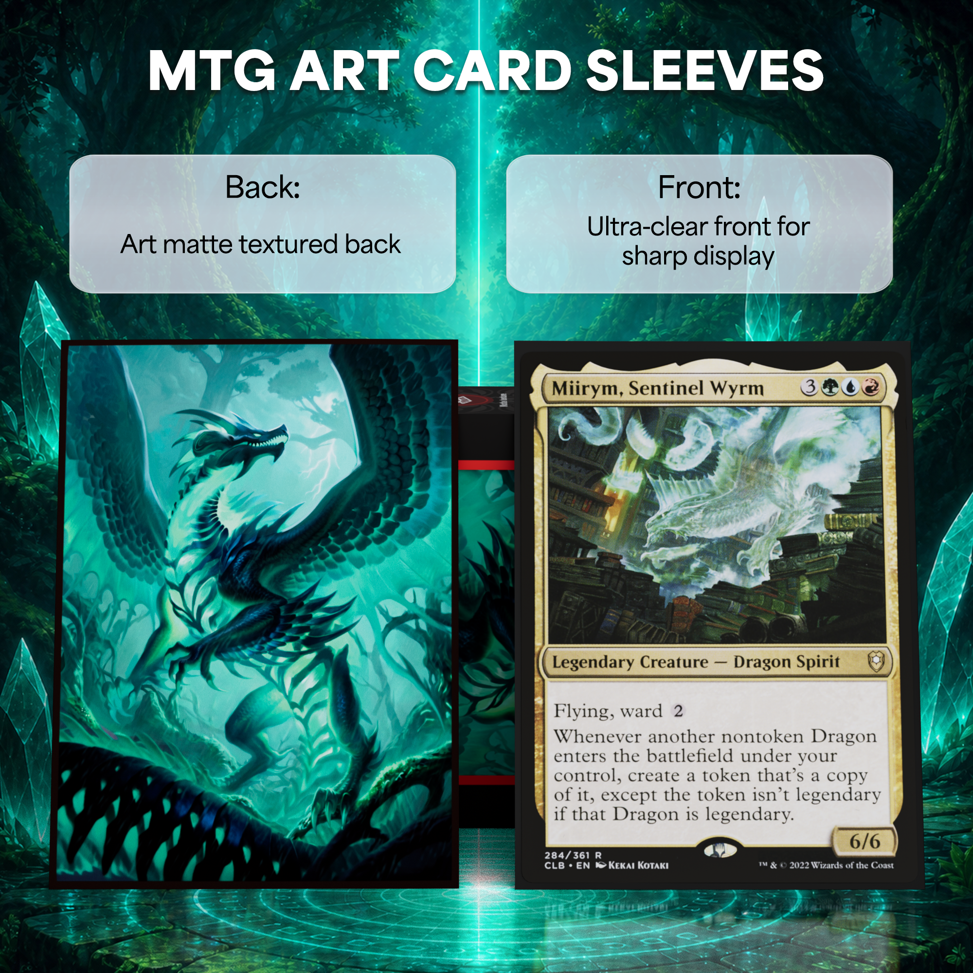 Kabinka MTG Card Sleeves - 100 Standard Size