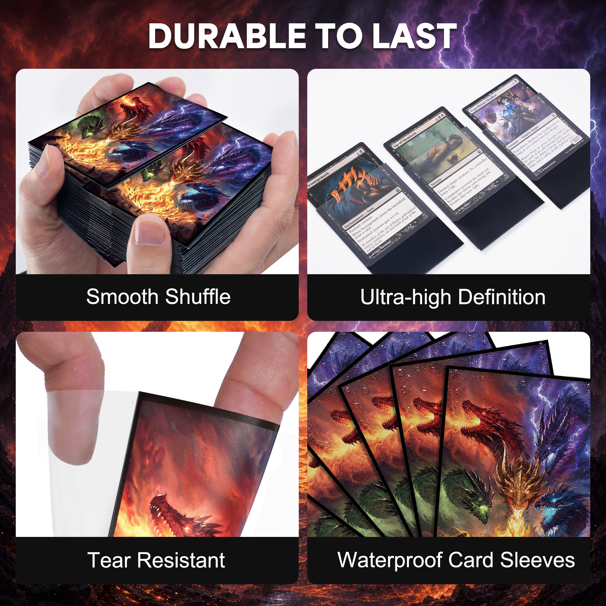 Kabinka MTG Card Sleeves - 100 Standard Size
