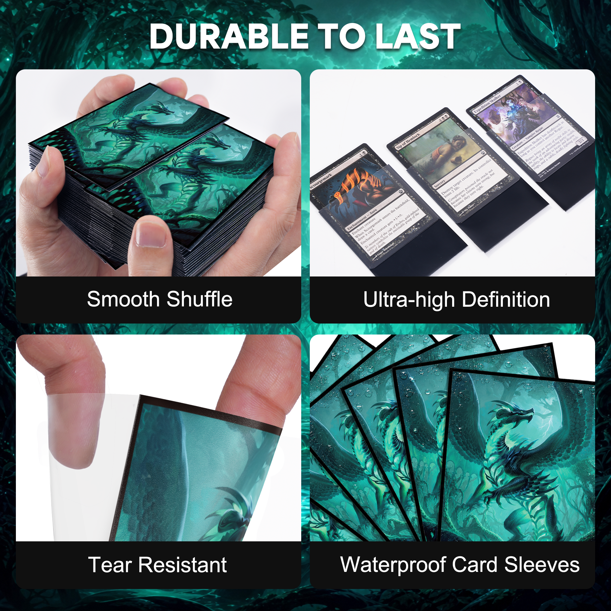 Kabinka MTG Card Sleeves - 100 Standard Size