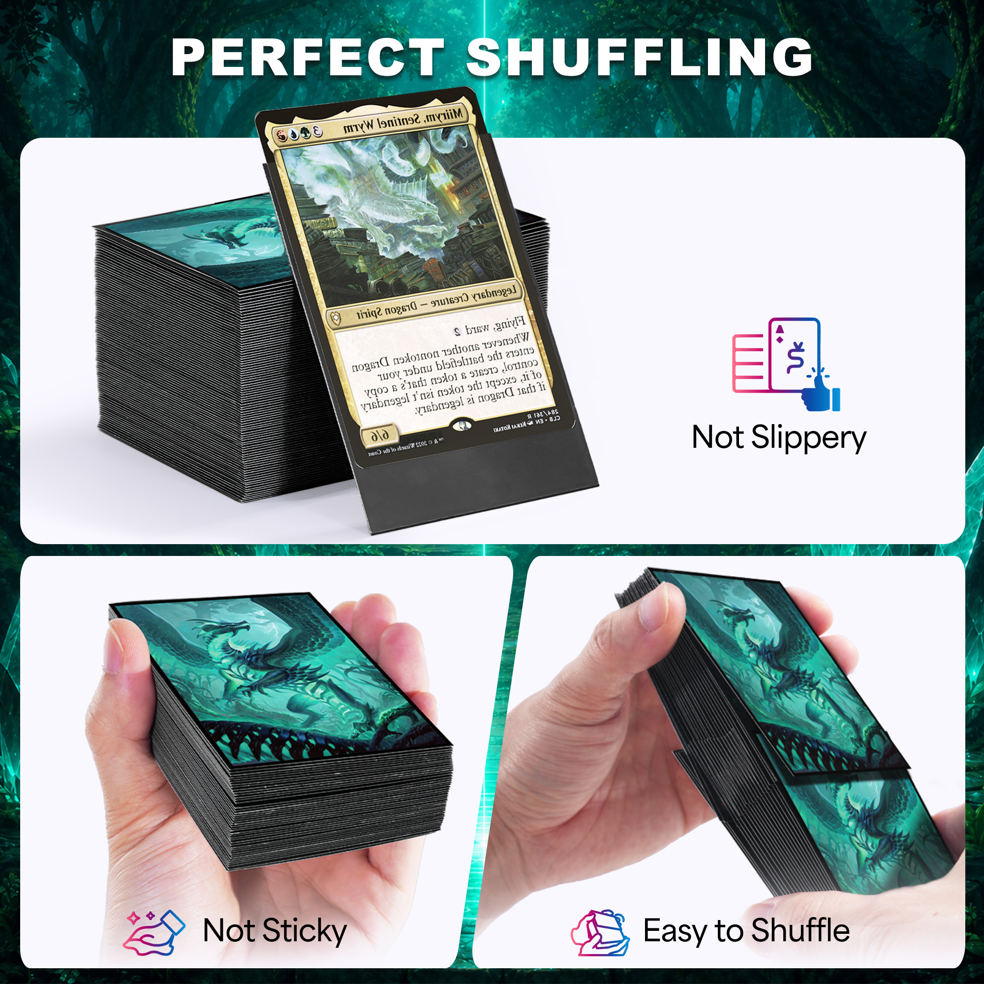 Kabinka MTG Card Sleeves - 100 Standard Size