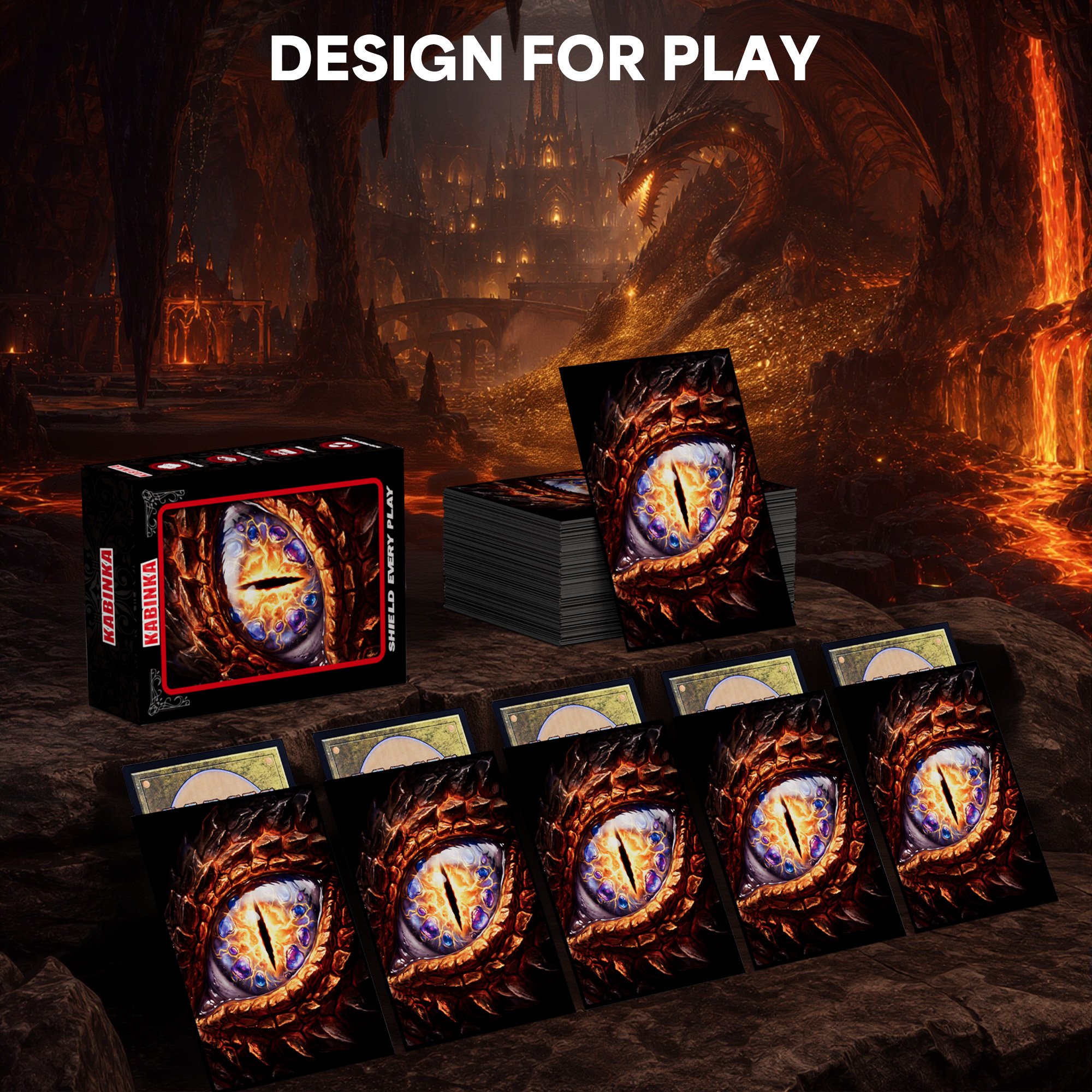 Kabinka MTG Card Sleeves 100 Standard Size Pack