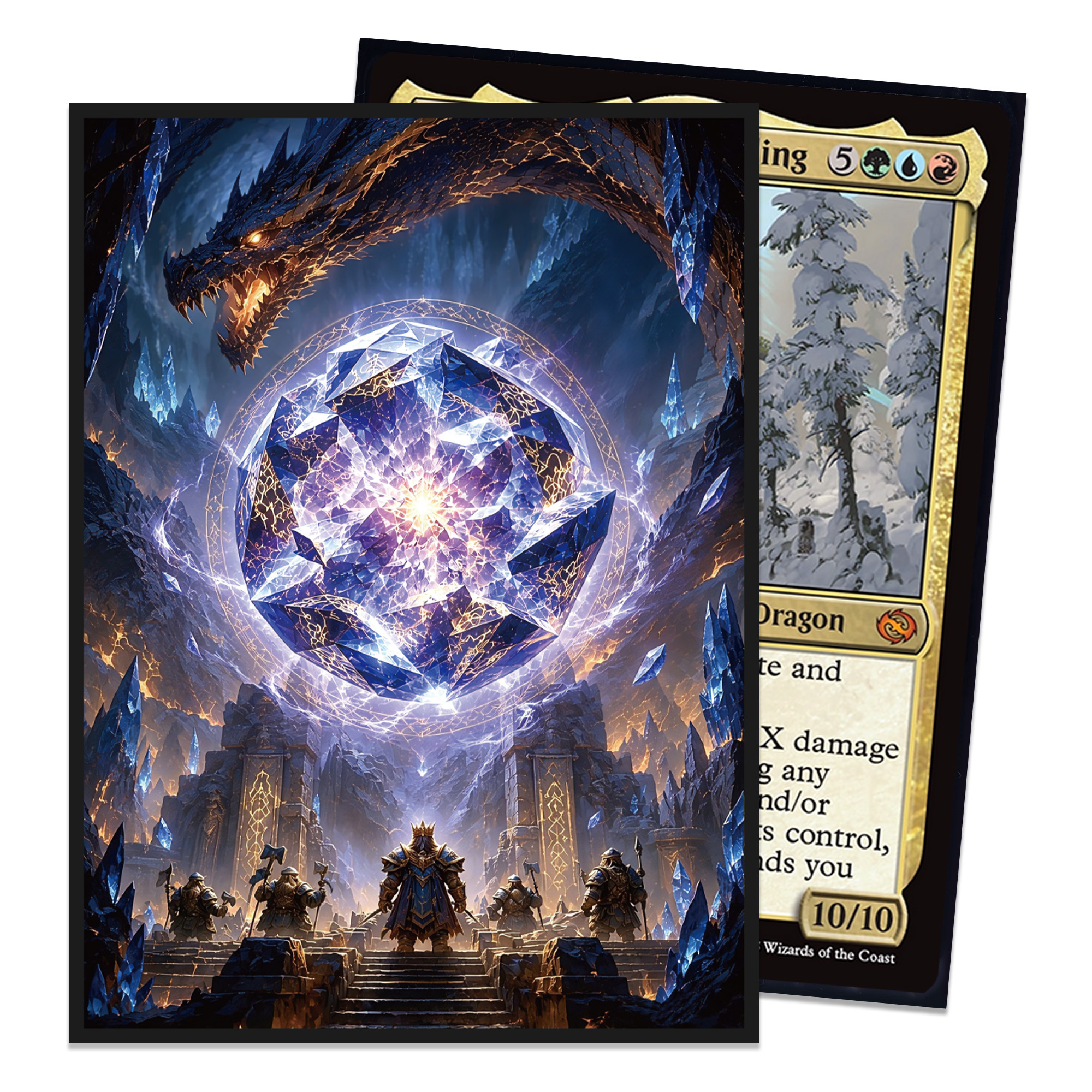 Kabinka MTG Card Sleeves 100 Standard Size Pack