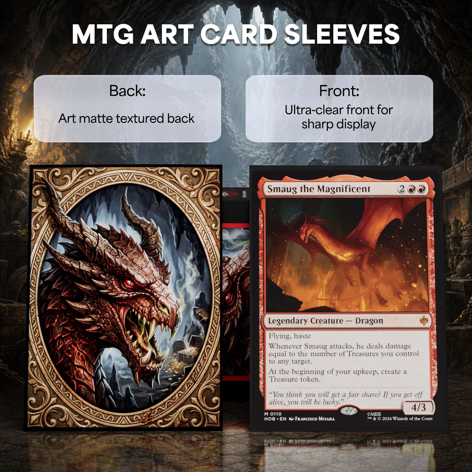 Kabinka MTG Card Sleeves 100 Standard Size Pack