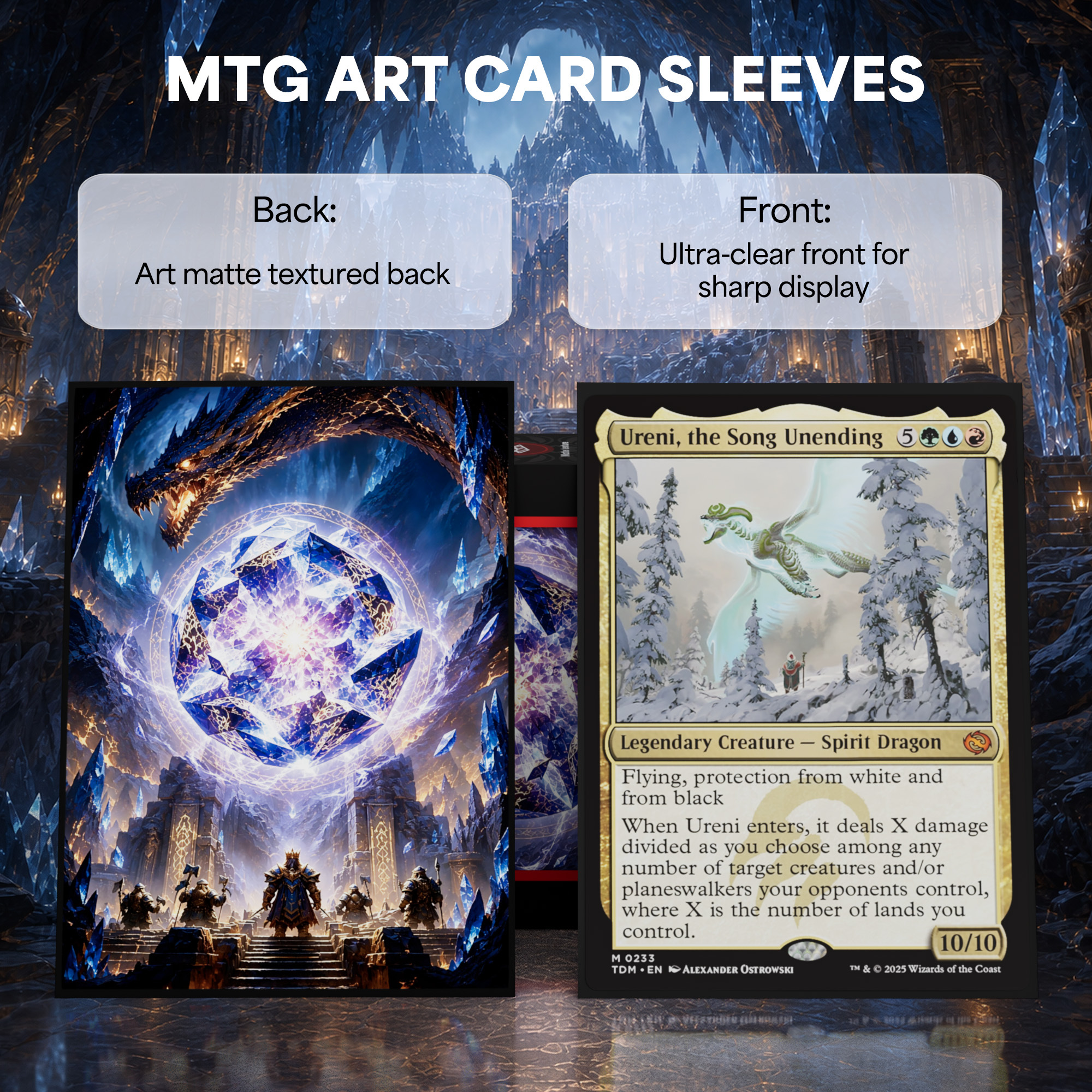 Kabinka MTG Card Sleeves 100 Standard Size Pack