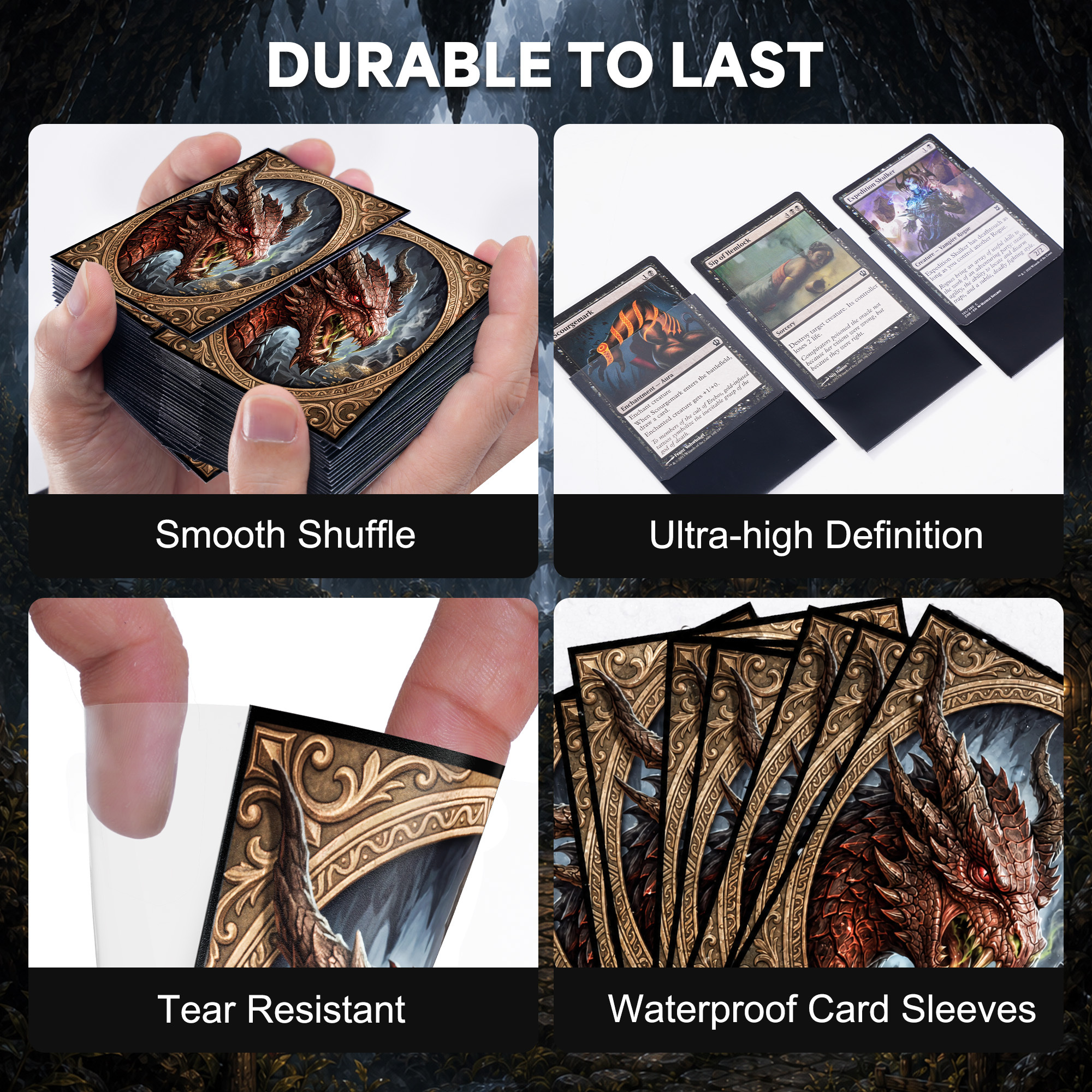Kabinka MTG Card Sleeves 100 Standard Size Pack