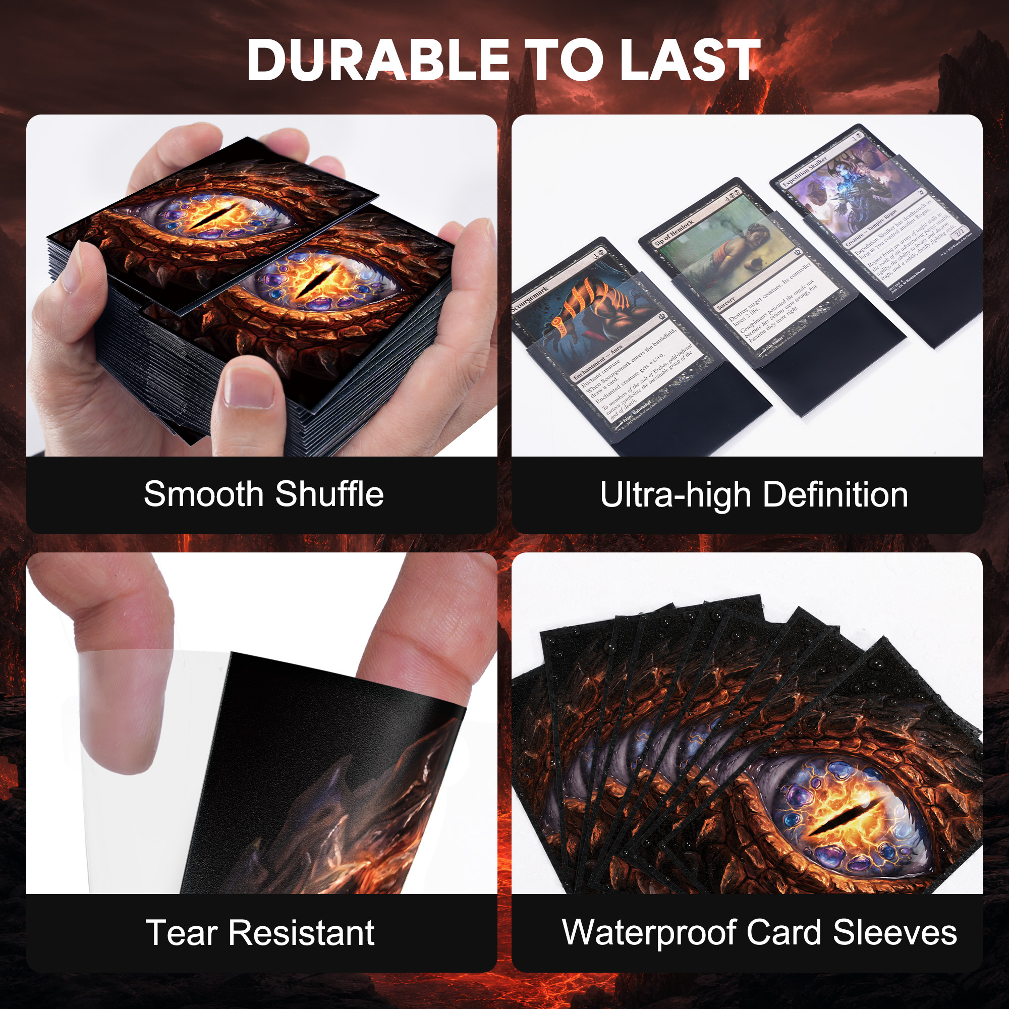Kabinka MTG Card Sleeves 100 Standard Size Pack