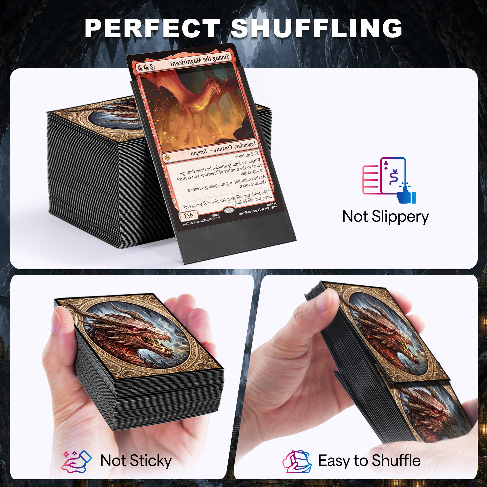 Kabinka MTG Card Sleeves 100 Standard Size Pack
