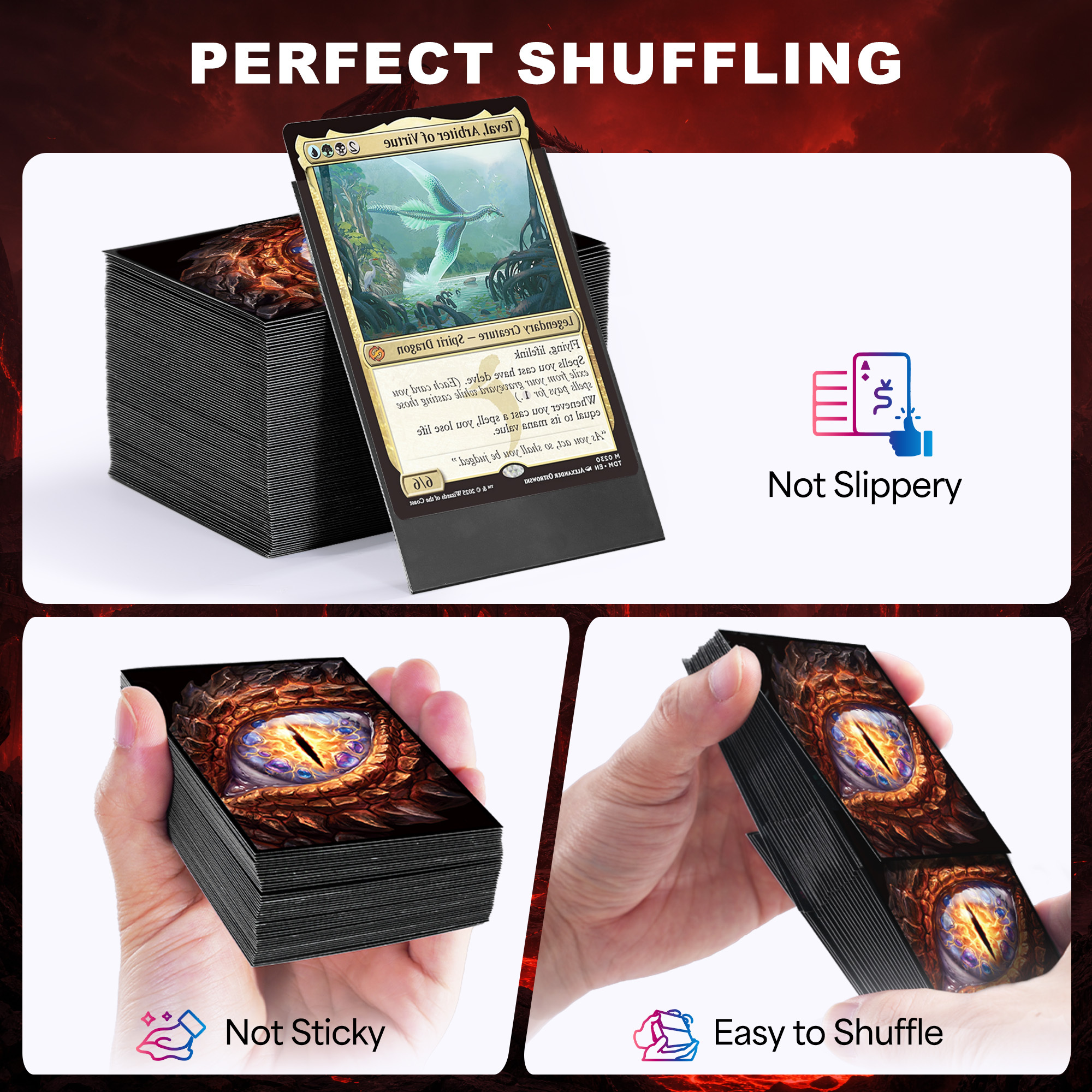 Kabinka MTG Card Sleeves 100 Standard Size Pack