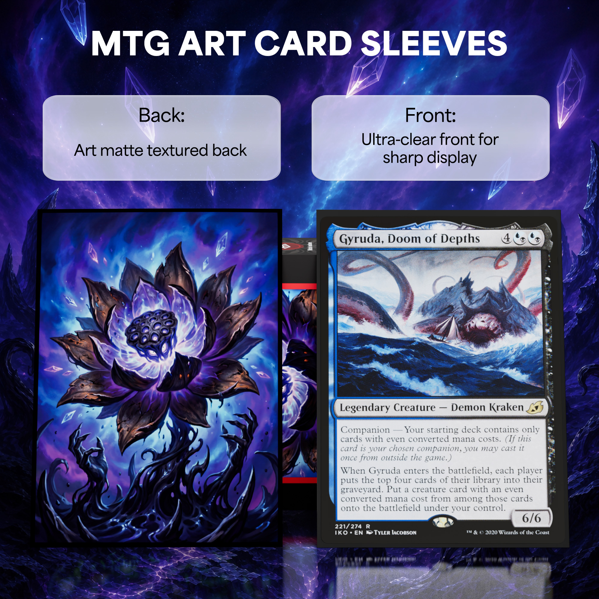 Kabinka MTG Card Sleeves - 100 Standard Size