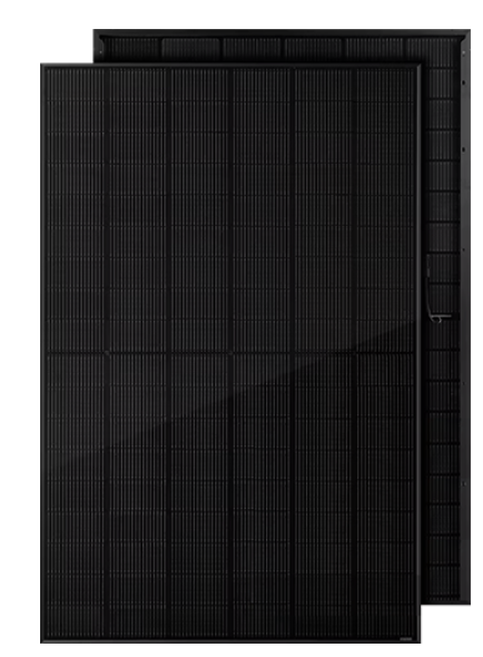 Mono Solar Panel N Type Full Black Bifacial Module 108 Cells 410W-430W