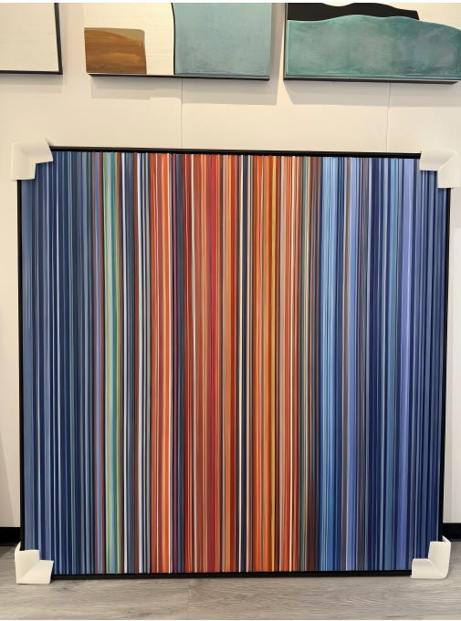 Hand-pulled wire coloring