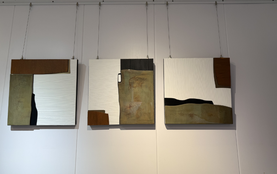 Resin + Crystal Porcelain + Metal Sheet + Hand drawn