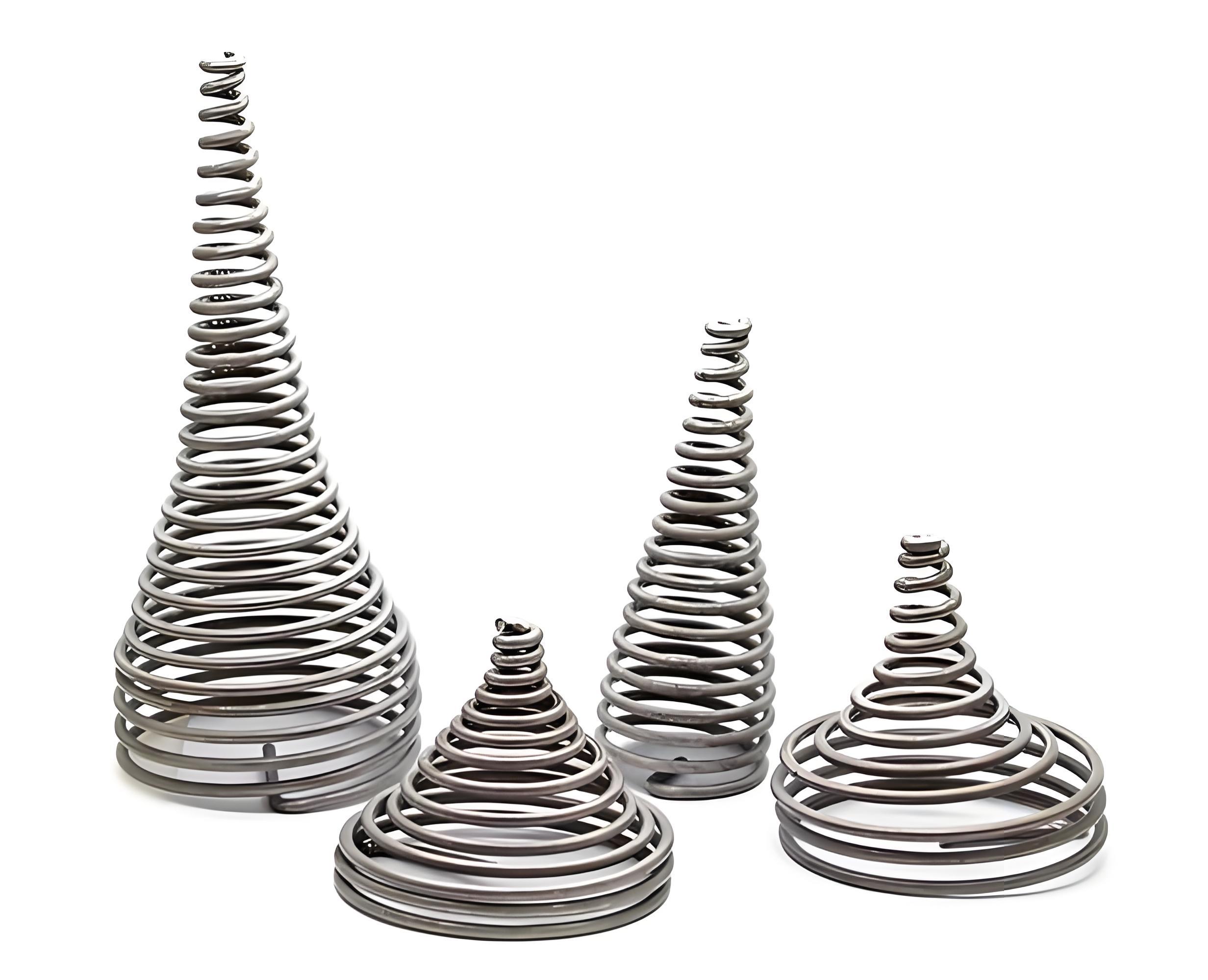Tapered spring,Yicheng-spring,Tapered Springs | Custom Tower Conical Springs Manufacturer