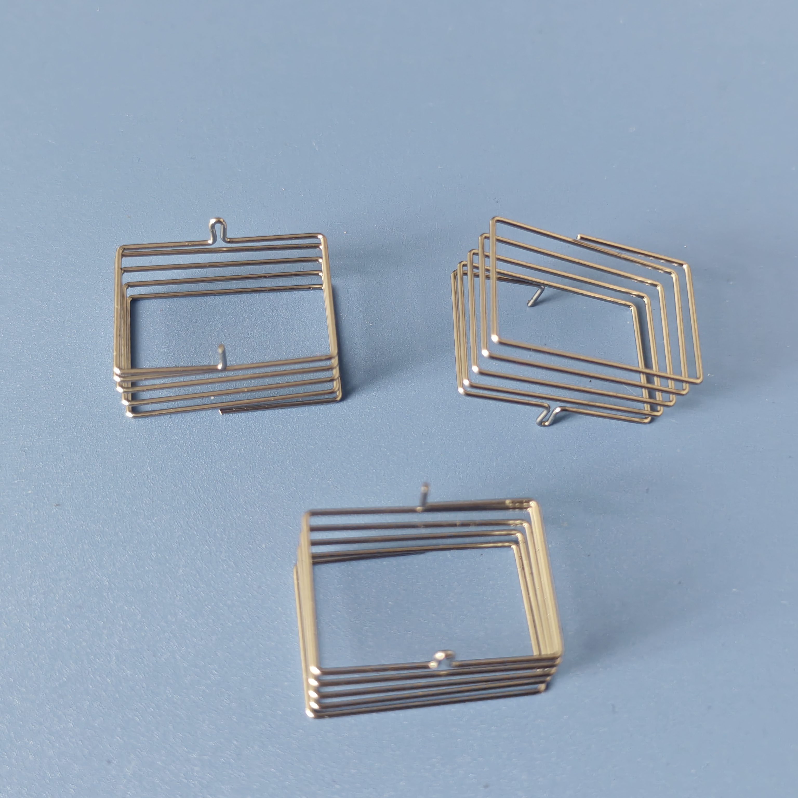 Square Double‑Pin Touch Sensor Spring for Small Appliance Switch Panel,Yicheng-spring,Square Double‑Pin Touch Sensor Spring for Small Appliance Switch Panel