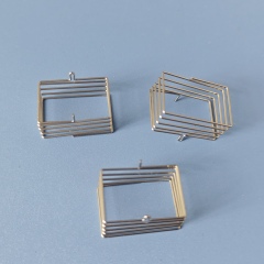 Square Double‑Pin Touch Sensor Spring for Small Appliance Switch Panel,Yicheng-spring,Square Double‑Pin Touch Sensor Spring for Small Appliance Switch Panel