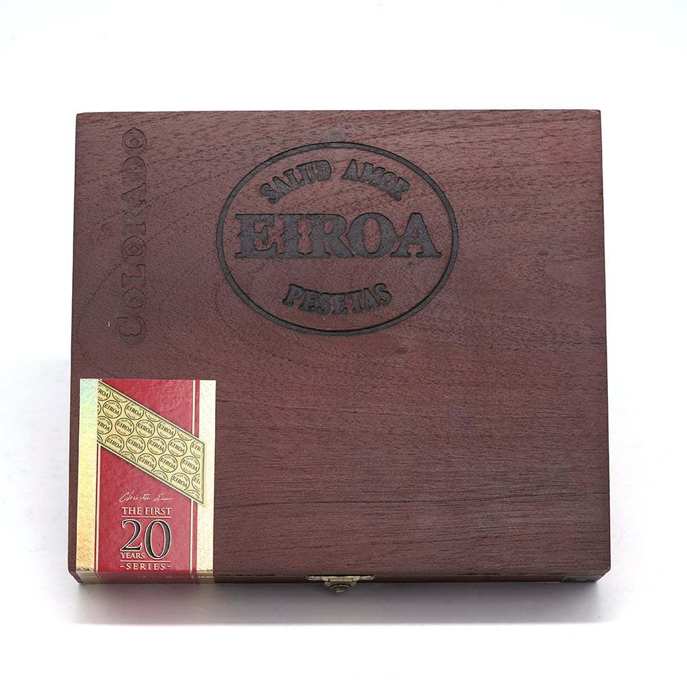 C.L.E Eiroa The First 20 Years Colorado Corona Prensado 20s 埃罗拉 前二十年系列 科罗拉多州 盒压型高朗拿 20支/盒