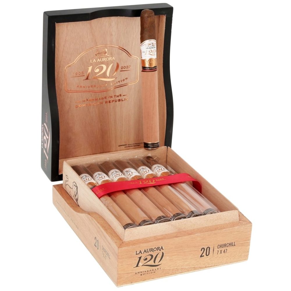 La Aurora 120th Anniversary Limited Edition Churchill 20s 狮子王 120周年限量 丘吉尔 20支/盒