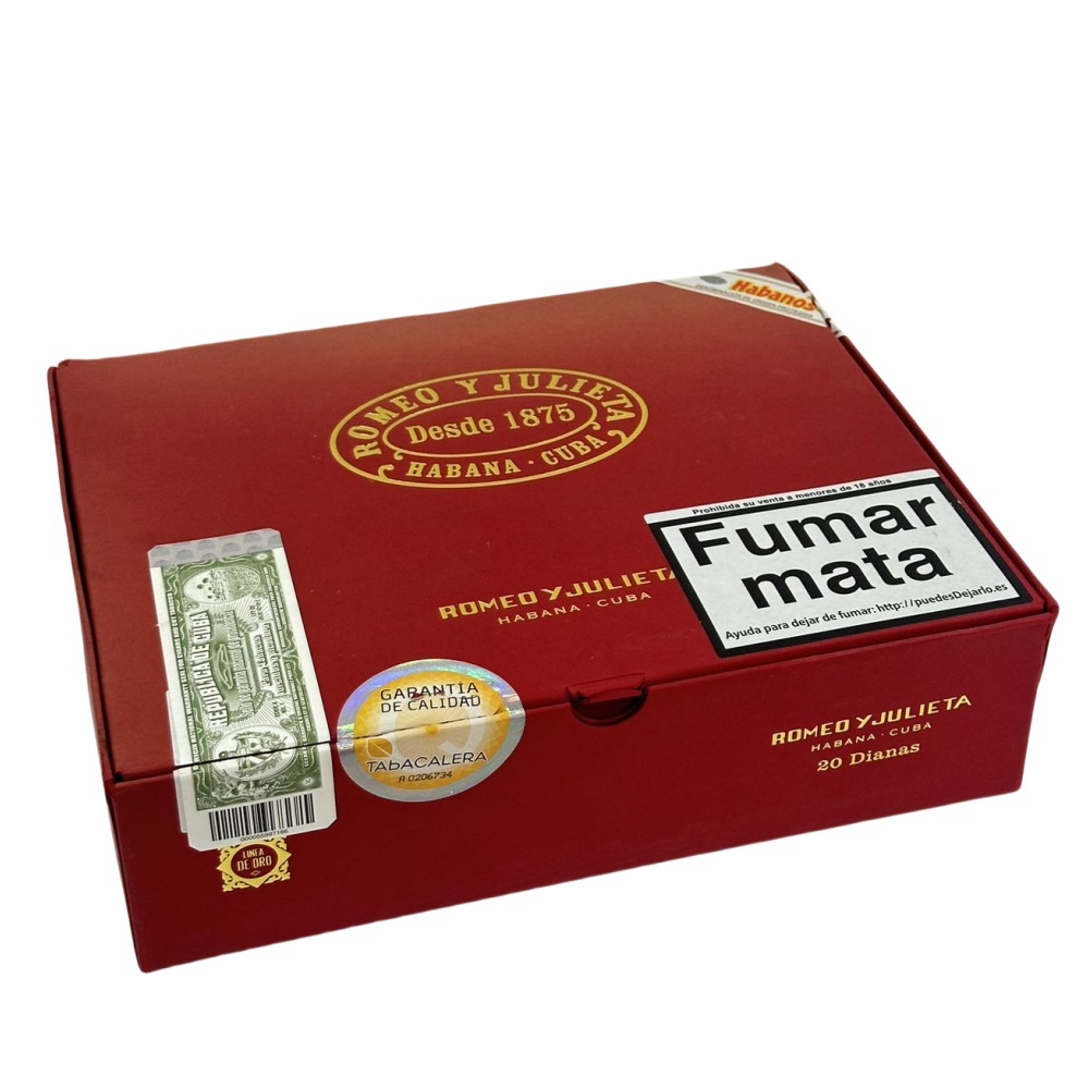 ROMEO Y JULIETA Linea Oro Dianas 20s 罗密欧朱丽叶 金线戴安娜 20支/盒