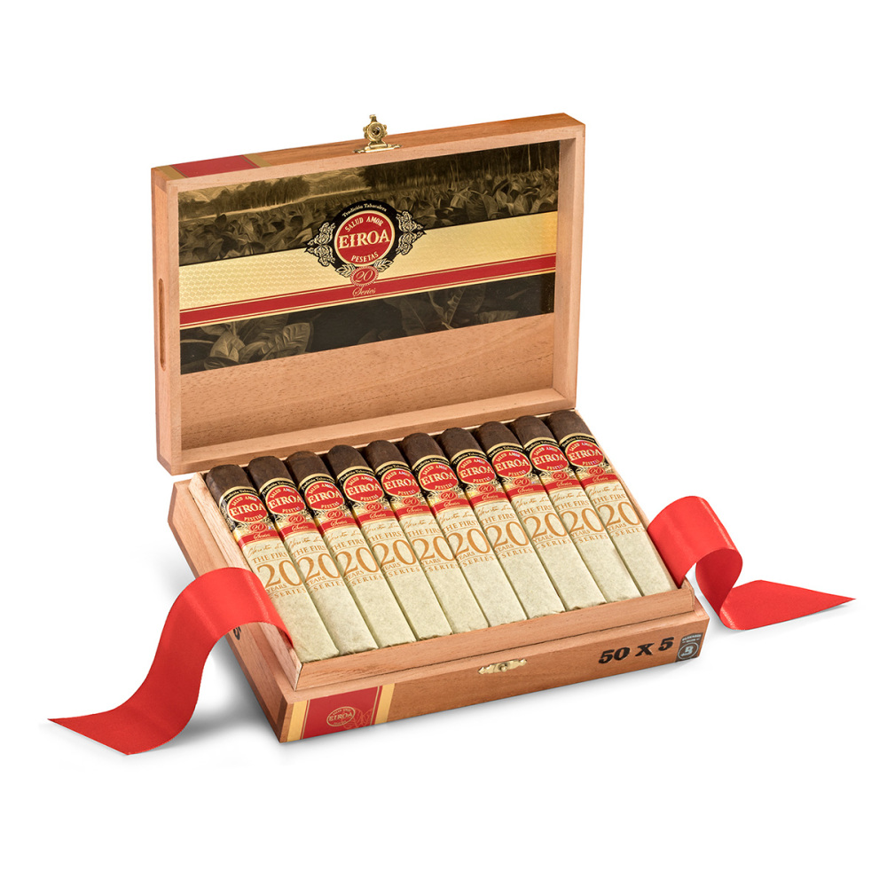 C.L.E Eiroa The First 20 Years Maduro Robusto Prensado 20s 埃罗拉 前二十年系列 马杜罗 盒压罗布图 20支/盒