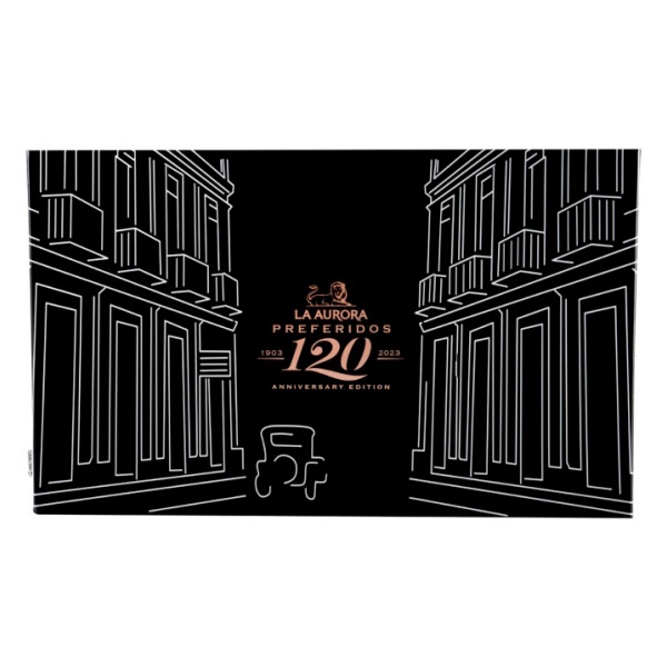 La Aurora 120th Anniversary Limited Edition Preferidos 10s 狮子王 120周年限量 完美双尖鱼雷 10支/盒