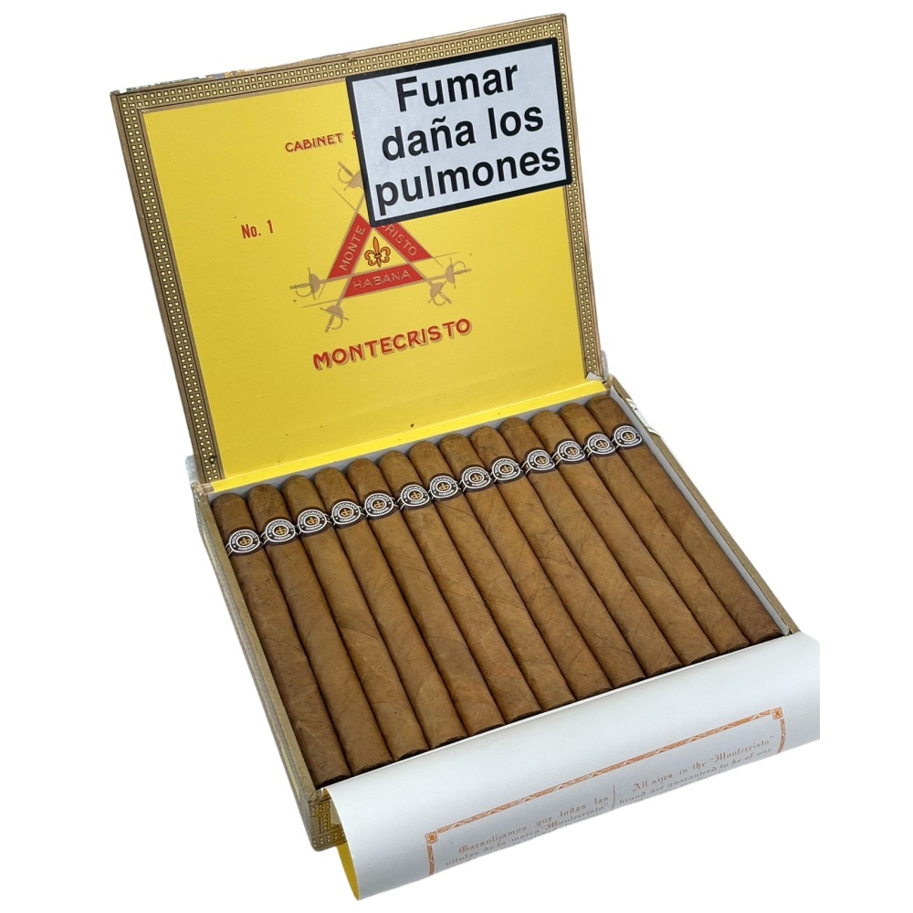 MONTECRISTOS No.1 25s 蒙特 一号木盒 25支/盒