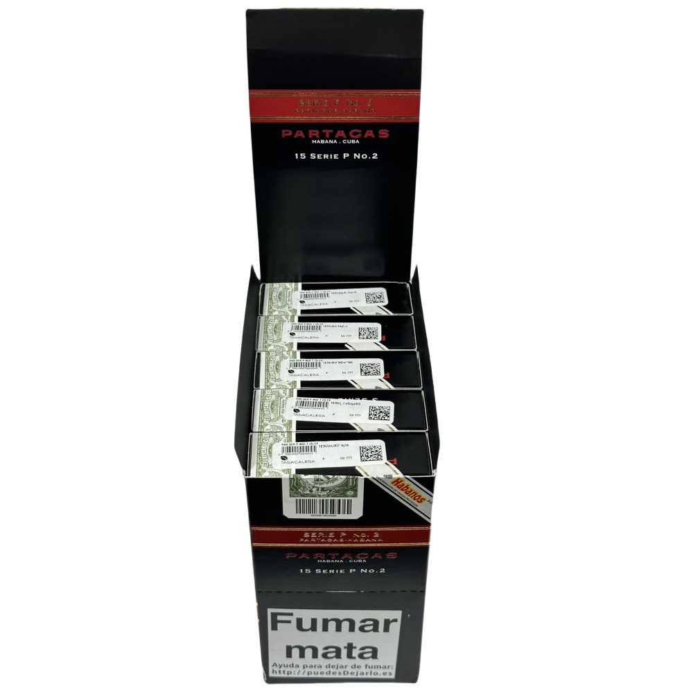 FT. PARTAGAS SERIE P N.2 A/T 15S  帕特加斯 P2号纸盒铝管 15支/盒