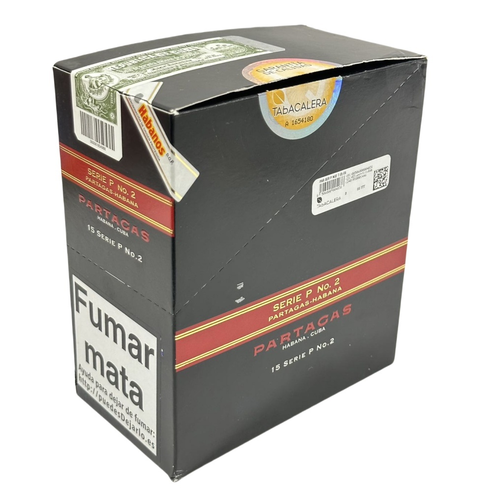 FT. PARTAGAS SERIE P N.2 A/T 15S  帕特加斯 P2号纸盒铝管 15支/盒