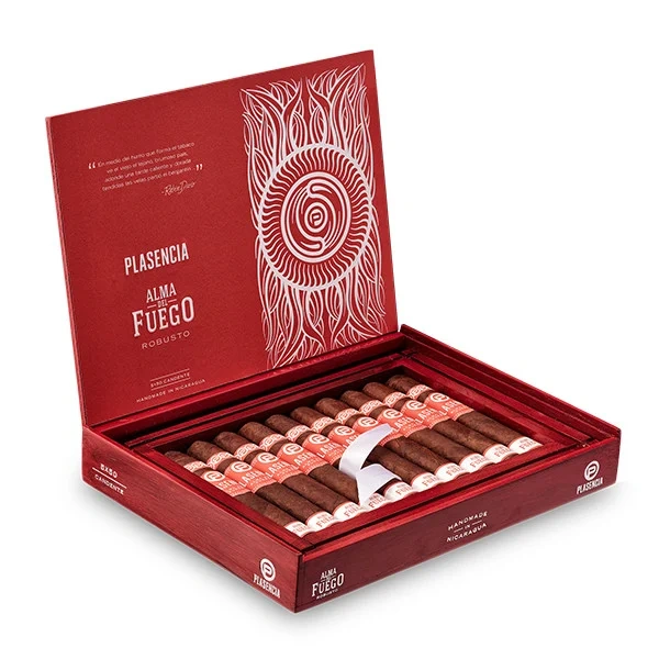 Plasencia Alma del Fuego Candente Robusto 10s 帕拉森 火魂系列 炽热 罗布图 10支/盒