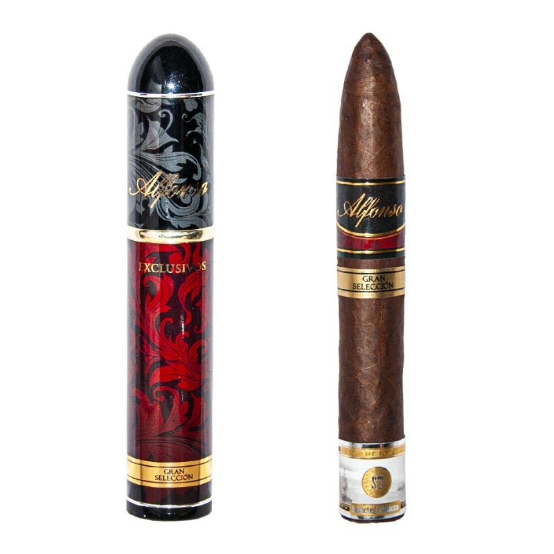 Alfonso Gran Selección Exclusivos with Ashtray 5s 阿方索 格兰系列 独家 铝管与烟灰缸礼盒装 5支/盒
